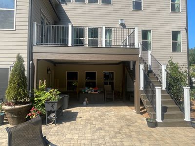 Composite Decking Installation and Porch Screening in Marietta