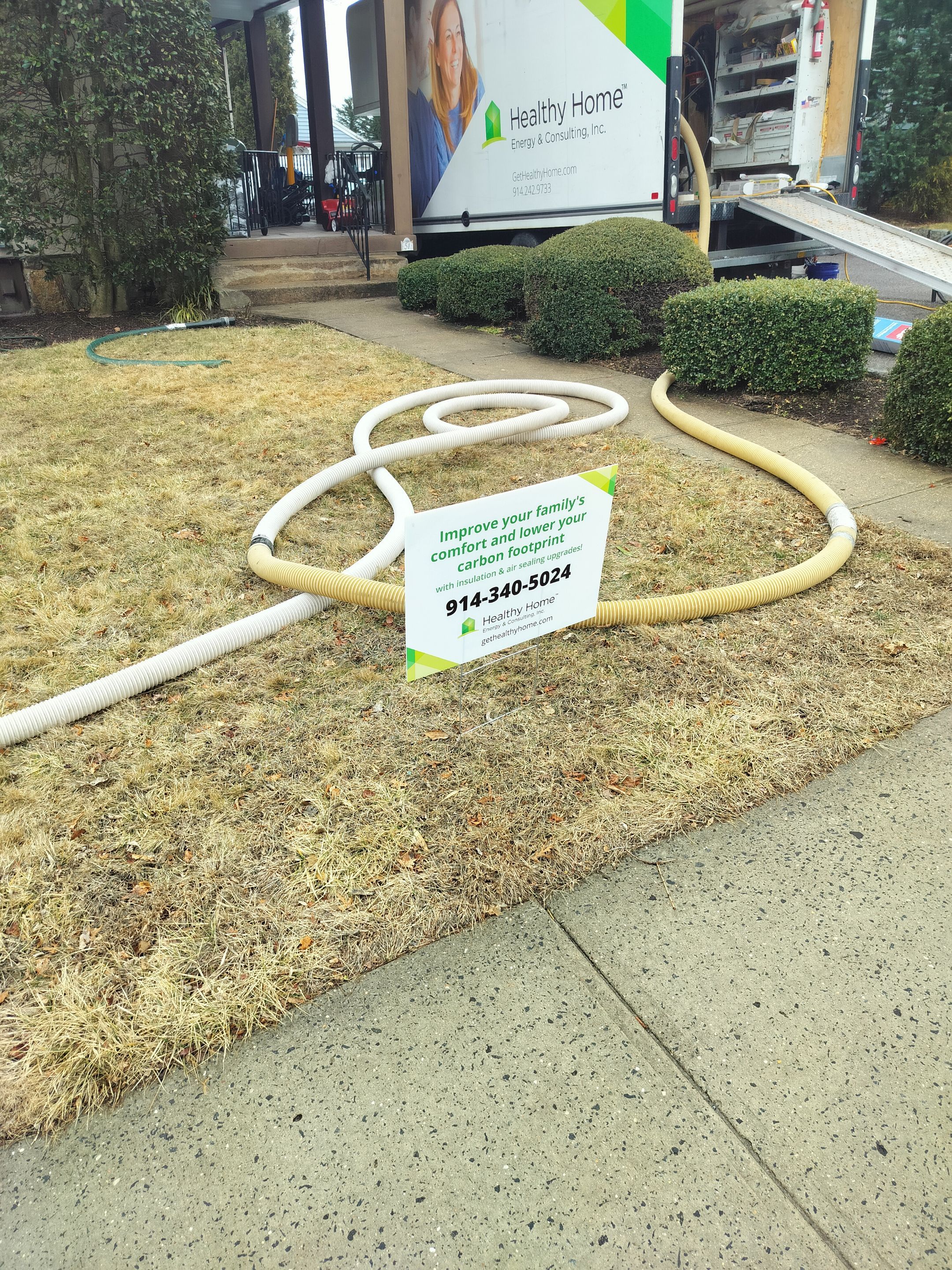Project in Port Chester by Healthy Home Energy & Consulting