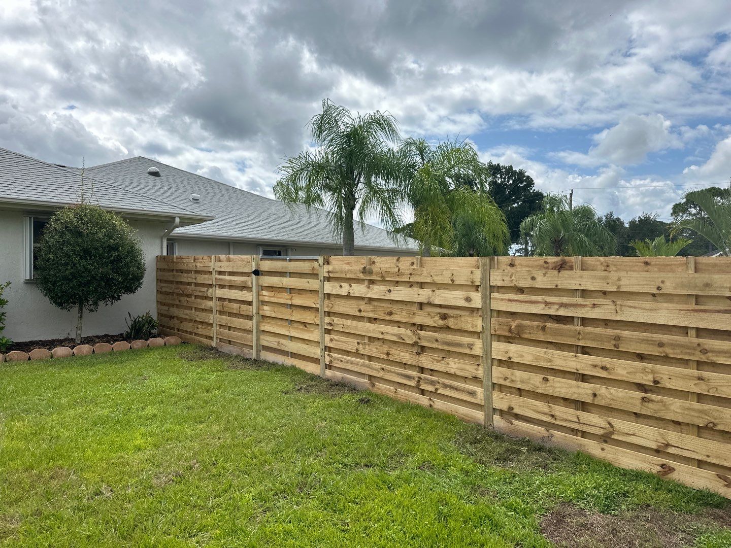 Wood Fence Installation using Wood Pressure Treated Fence  by Asap fence and gates, LLC