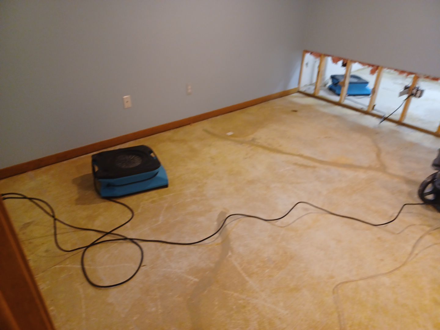 Project in West Bloomfield by EzDry Water Mitigation & Property Restoration