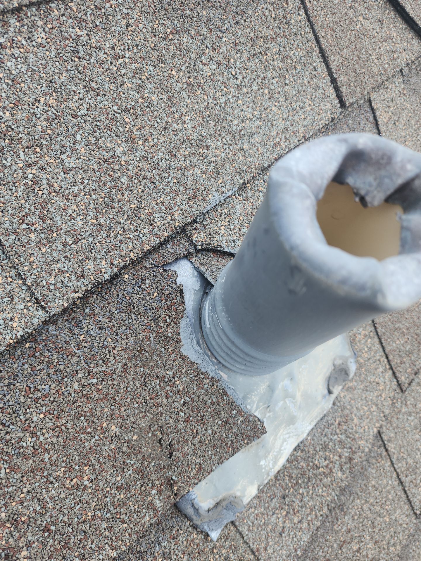 Hail Damage using Owen's Corning Duration (Lifetime) Shingles by Roof Repair Company