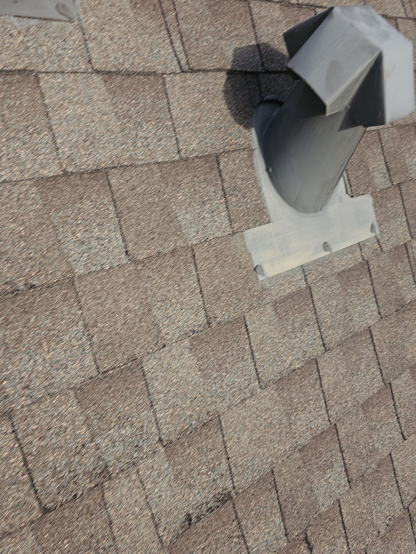 Hail Damage using Owen's Corning Duration (Lifetime) Shingles by Roof Repair Company