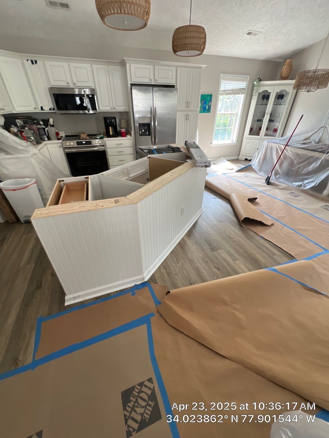Water Damage Restoration using Mowhawk Flooring by RGR Construction and Roofing, LLC