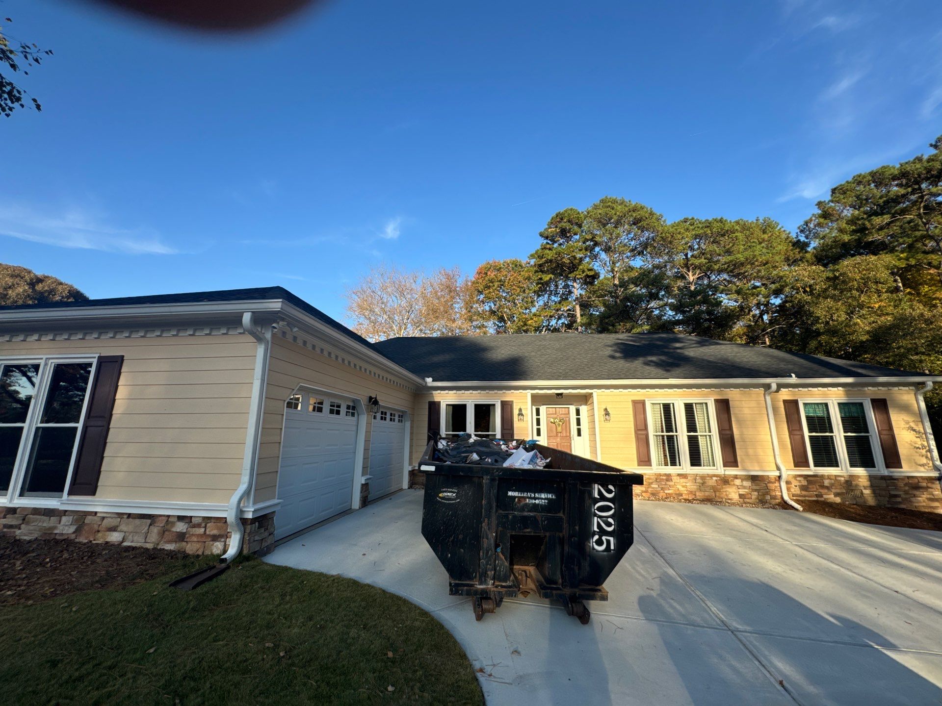 Residential Roof Replacement using GAF NATURAL SHADOW - CHARCOAL by Elite Roofing LLC