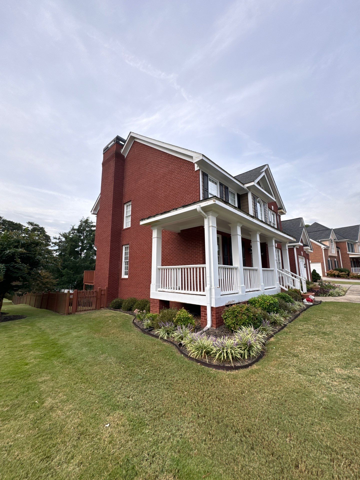 Exterior Painting and Gutter Replacement in Powder Springs by Swift Home Renovations