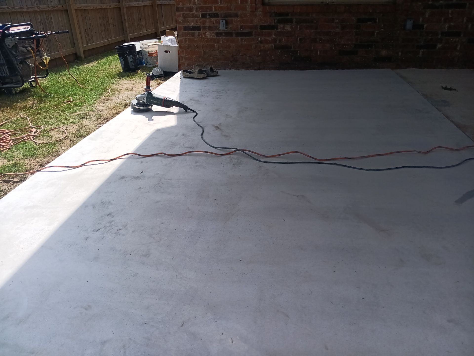 Project in Rogers by Pace X Concrete Coatings