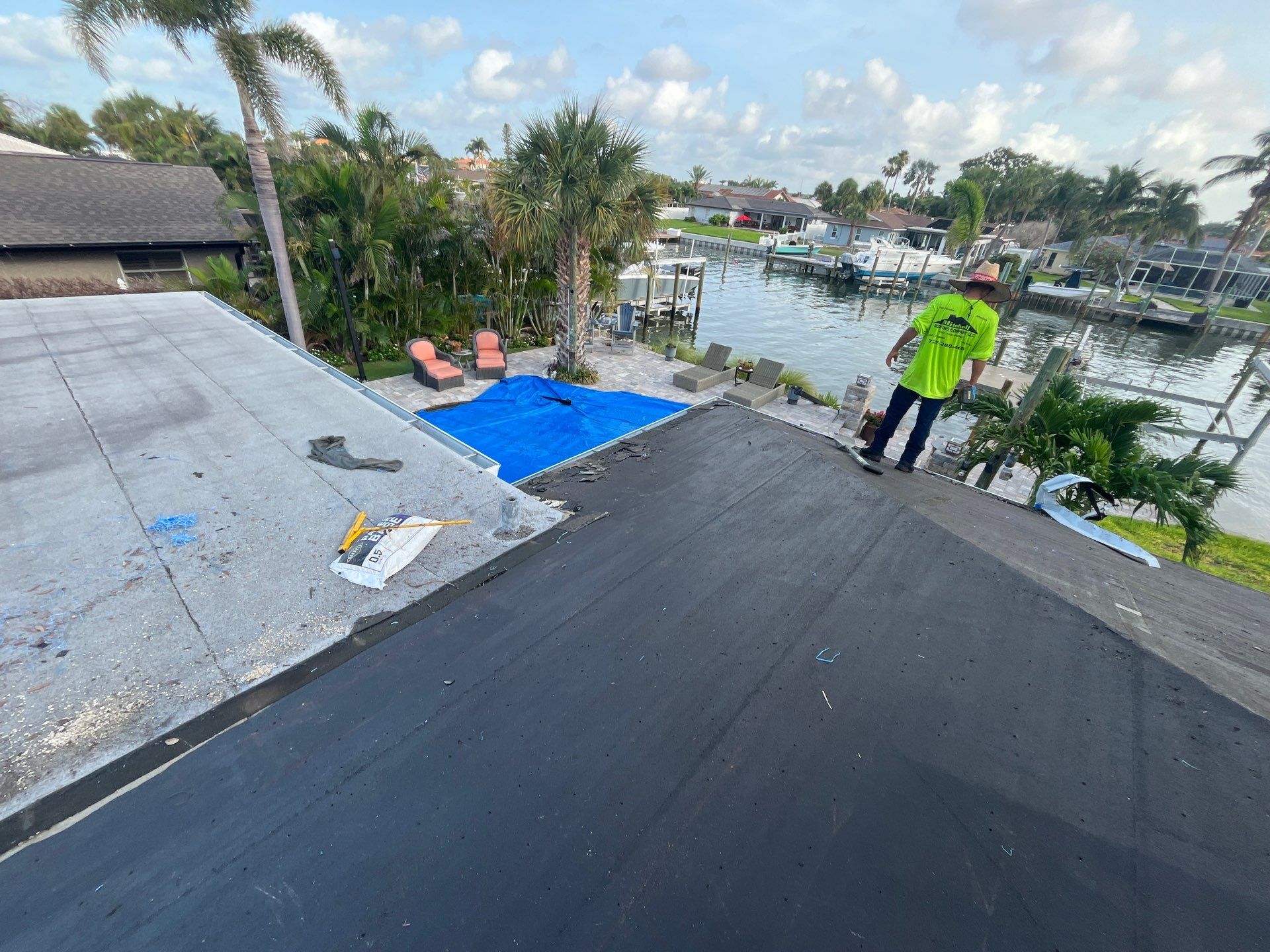 Project in St. Petersburg 33711 by Mitchell Roofing Company LLC 