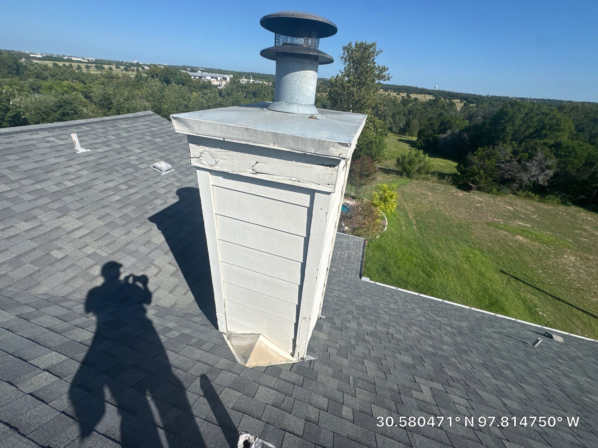 Residential Roof Replacement using Owens Corning - Oakridge - Estate Grey by Action Exteriors Austin