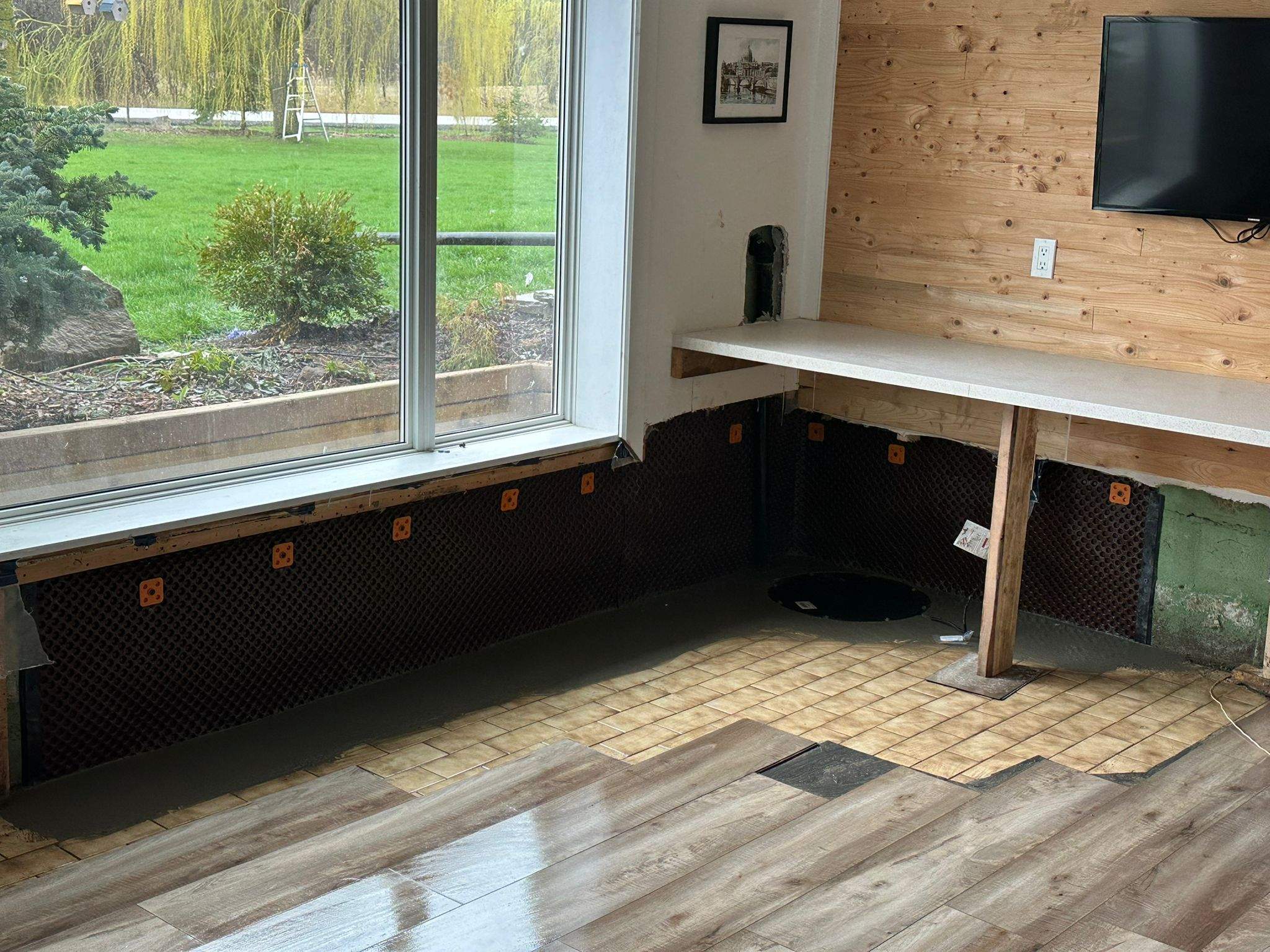 Project in Oakville, ON by Canada Waterproofers Inc