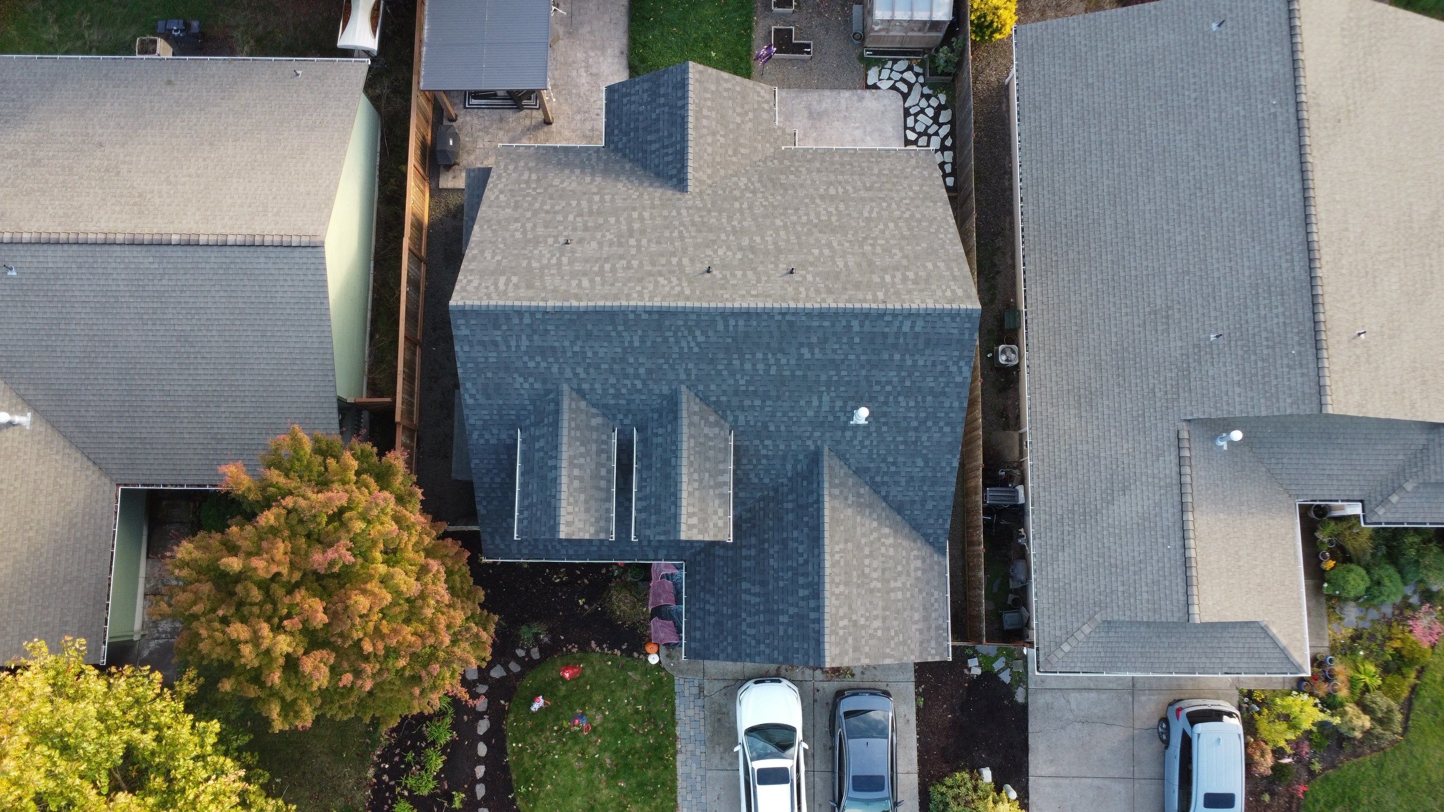 Granite Black Residential Roof Replacement by Orezona Building & Roofing Company, Inc.