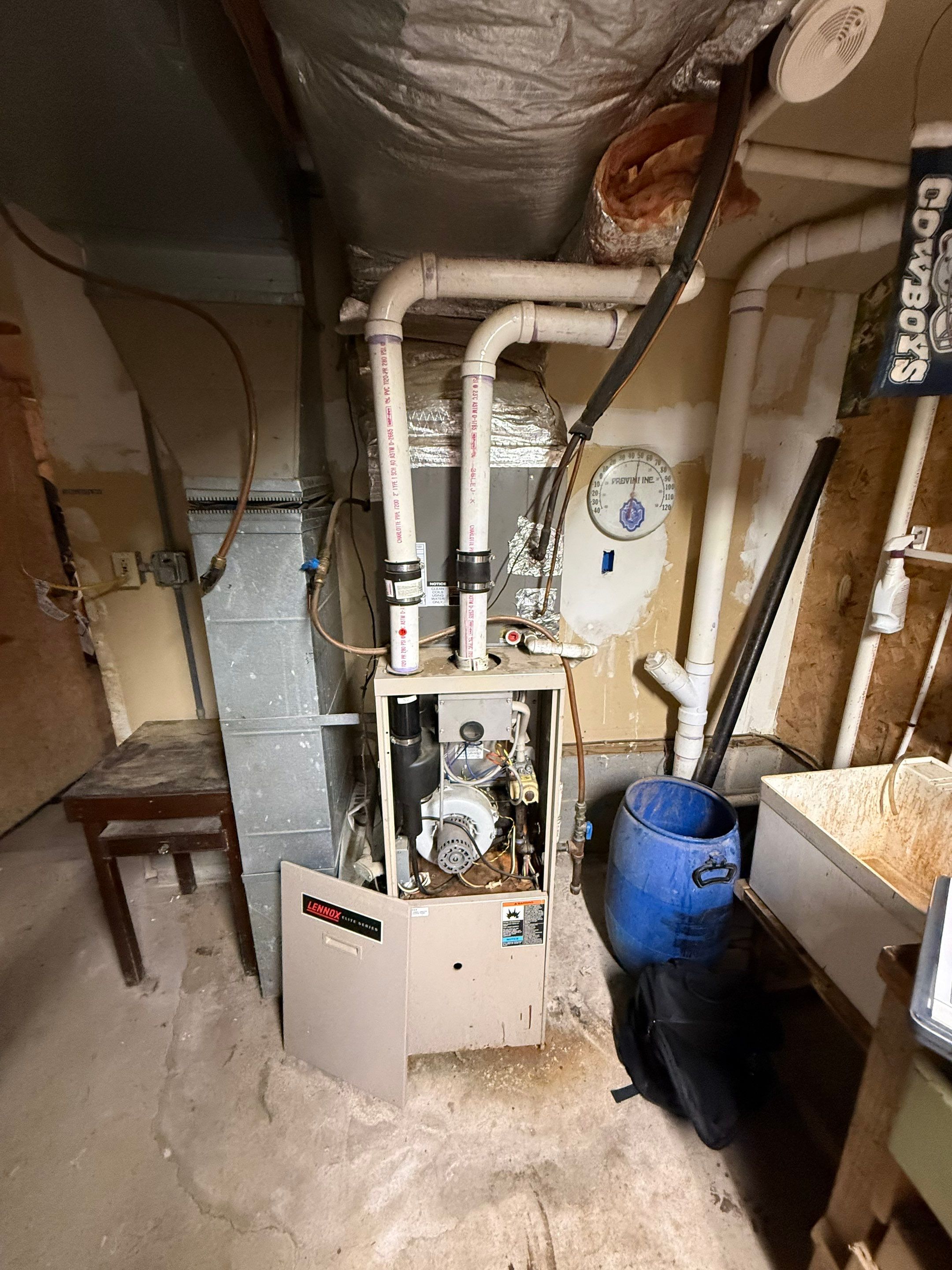 Amana Furnace Install in Harrisonburg by Elemental Heating and air conditioning LLC