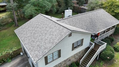 Woodstock, GA Roof Replacement CertainTeed Weathered Wood