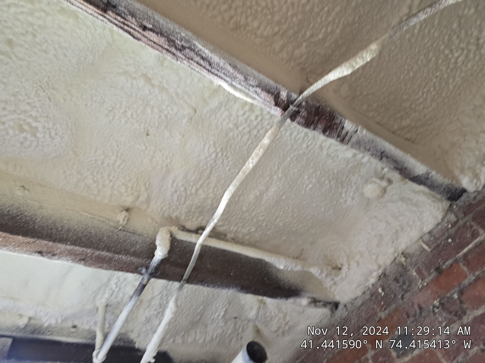 Attic Insulation using open cell spray foam by NYS Foam & Energy