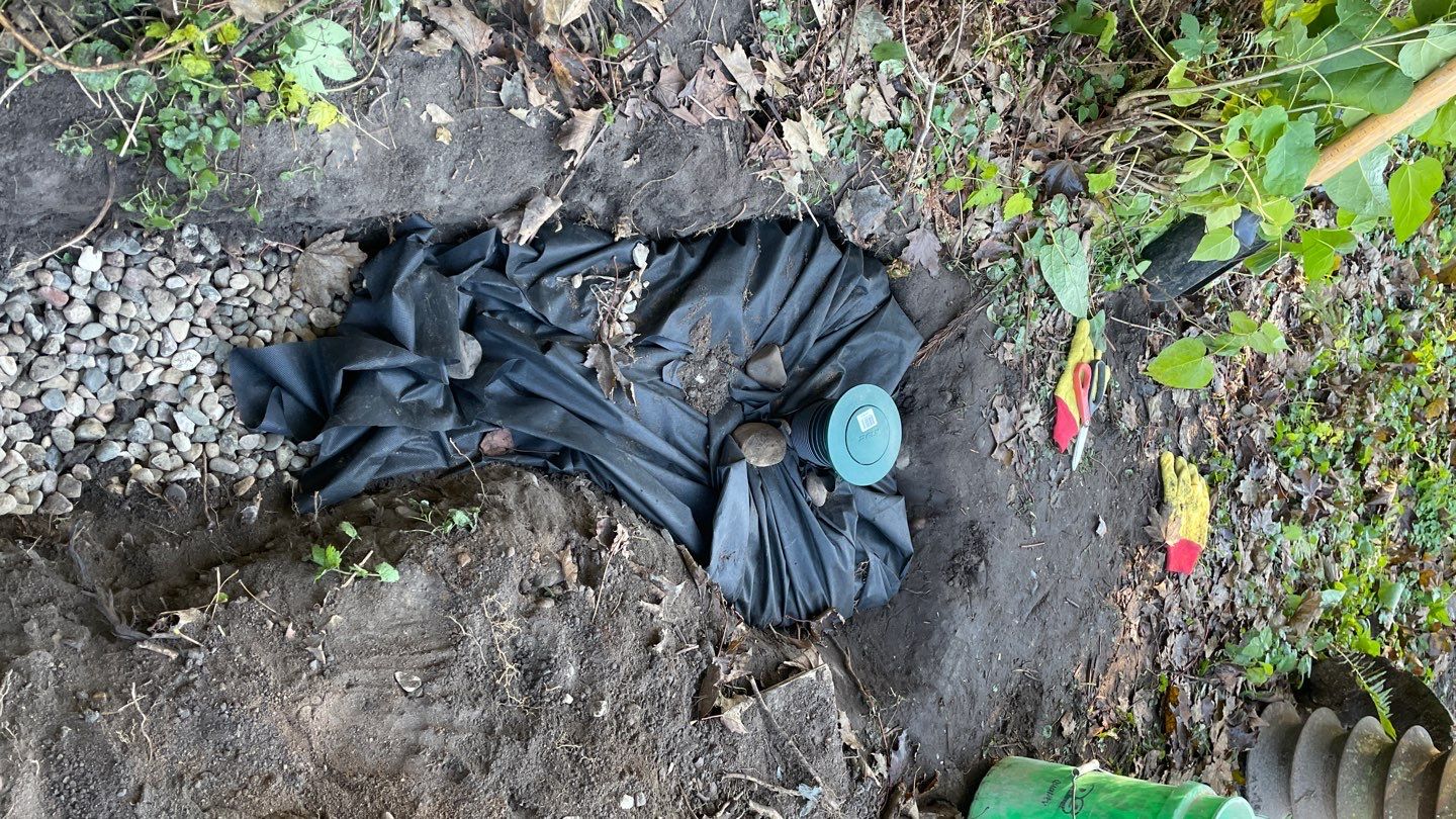 A French Drain for Jeniffer by Waterproofing Northeast