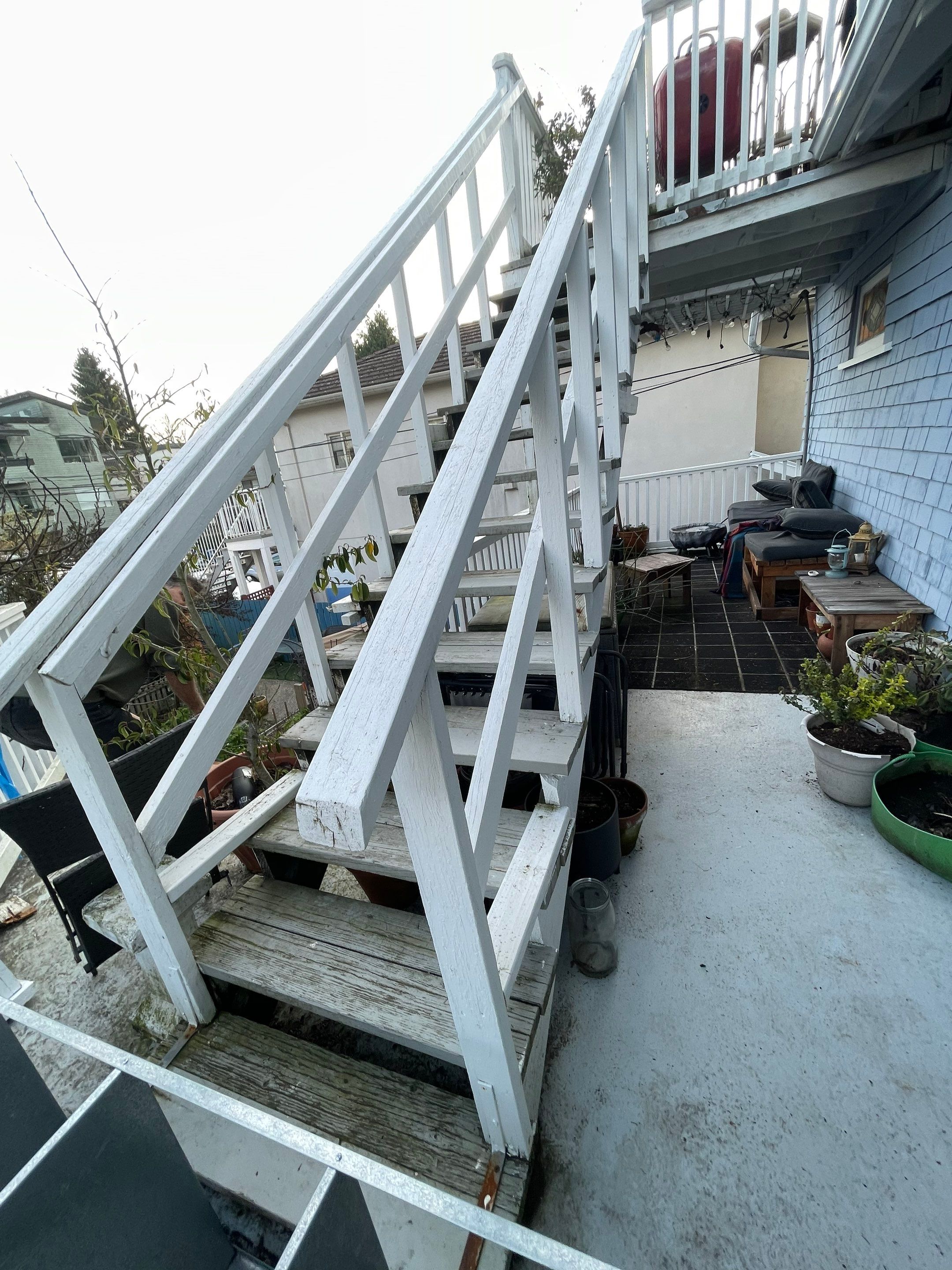 New Deck & New Set Of Stairs by YVR Construction Group