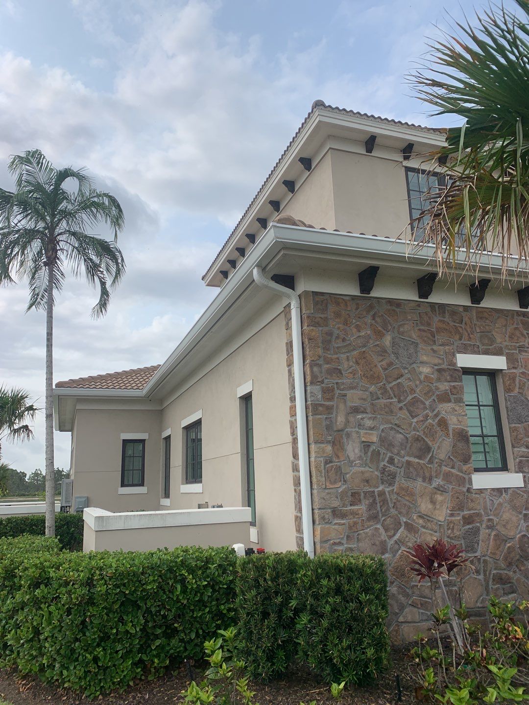 Downspout Installation for Multi-Story Homes in Lakewood Ranch by Gutter Professors