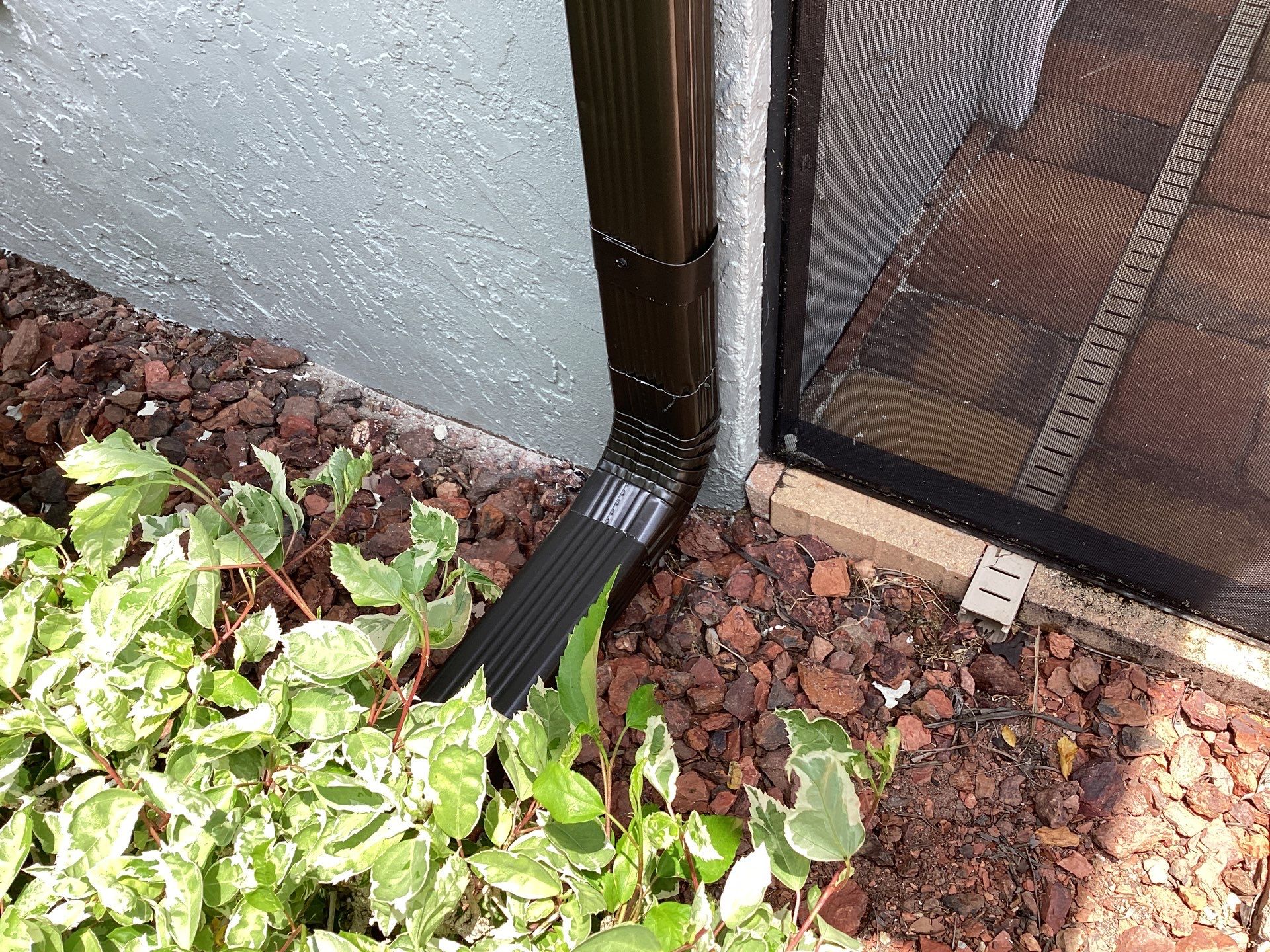 Bronze Seamless Gutters using 6 Inch Seamless Gutters in Cape Coral by Gutter Professors