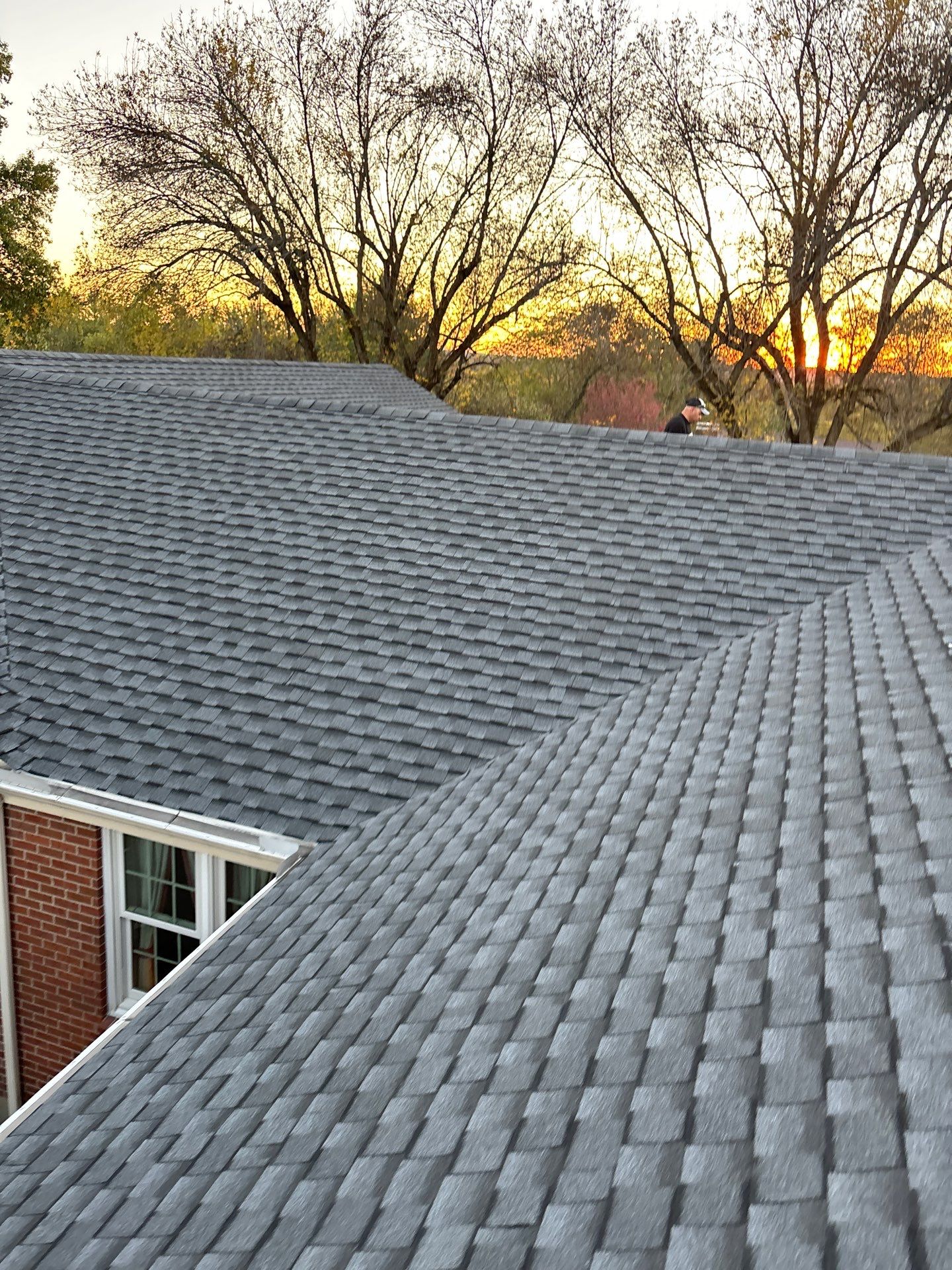 Residential Roofing Installation using Timberline UHDZ Shingles - Pewter Gray by RoofX 