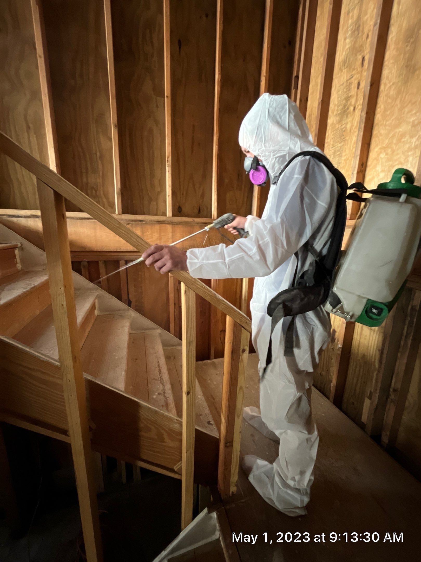 Fire Loss with Asbestos Abatement by EAS Environmental, LLC.