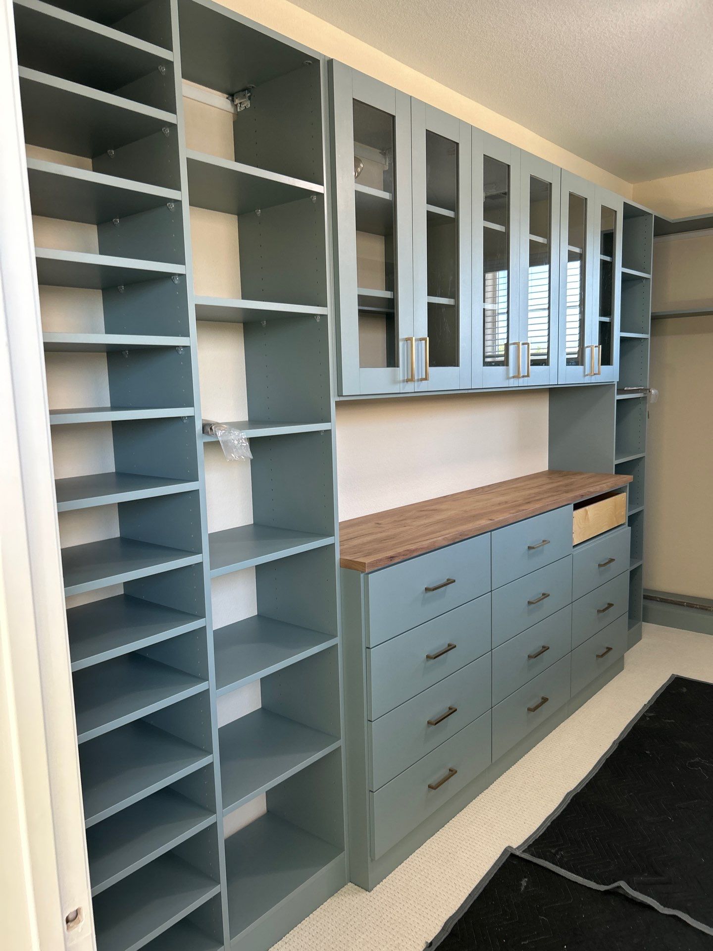 Multiple Closet Installations in Longmont by Concept 32, Inc.