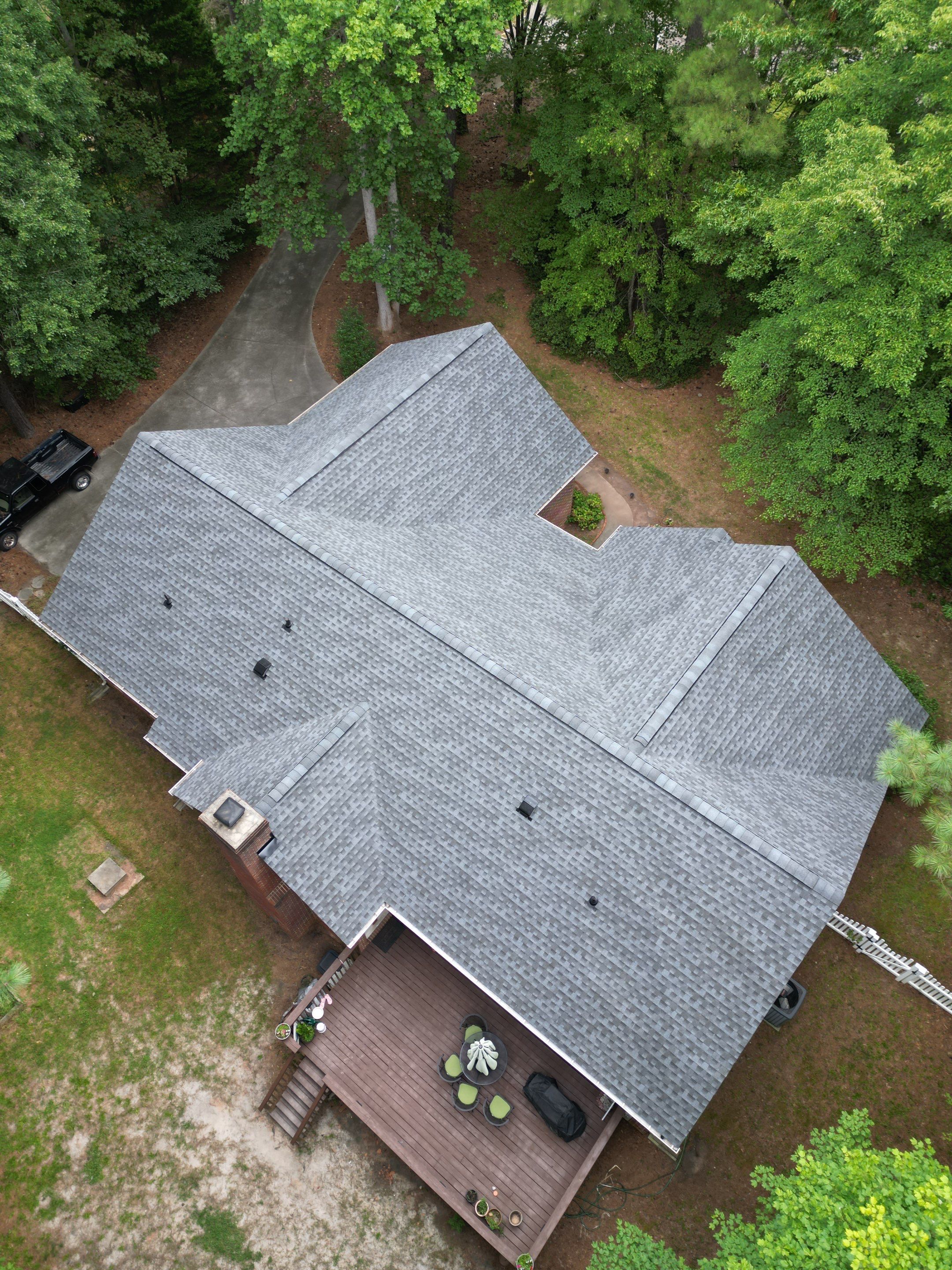 Roof Replacement - GAF Timberline HDZ pewter gray  by Pro Performance Roofing