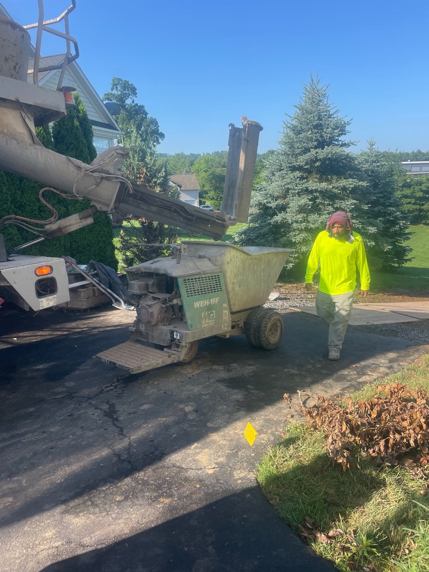 stamped concrete pool deck  by Architectural Concrete Design