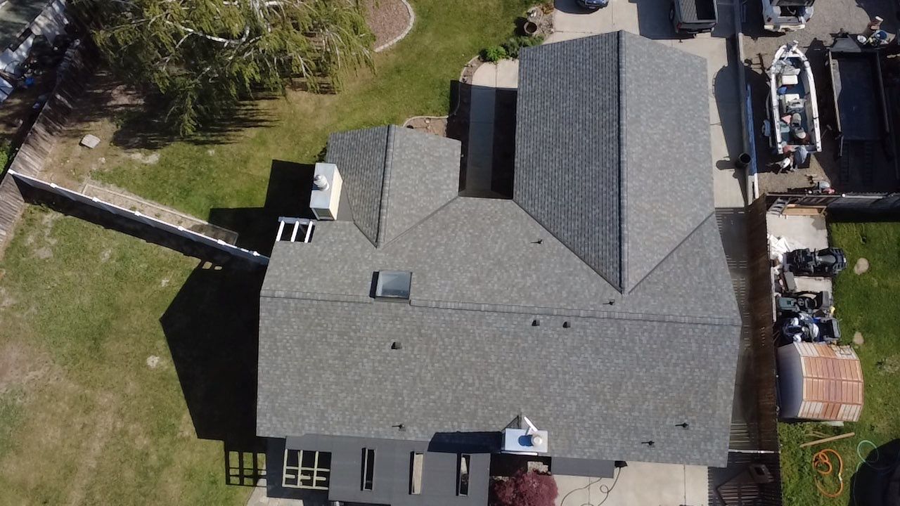 Residential Asphalt Shingle Roof Repair and Chimney Flashing on West 13th Avenue Kennewick, Washington by Alpine Roofing