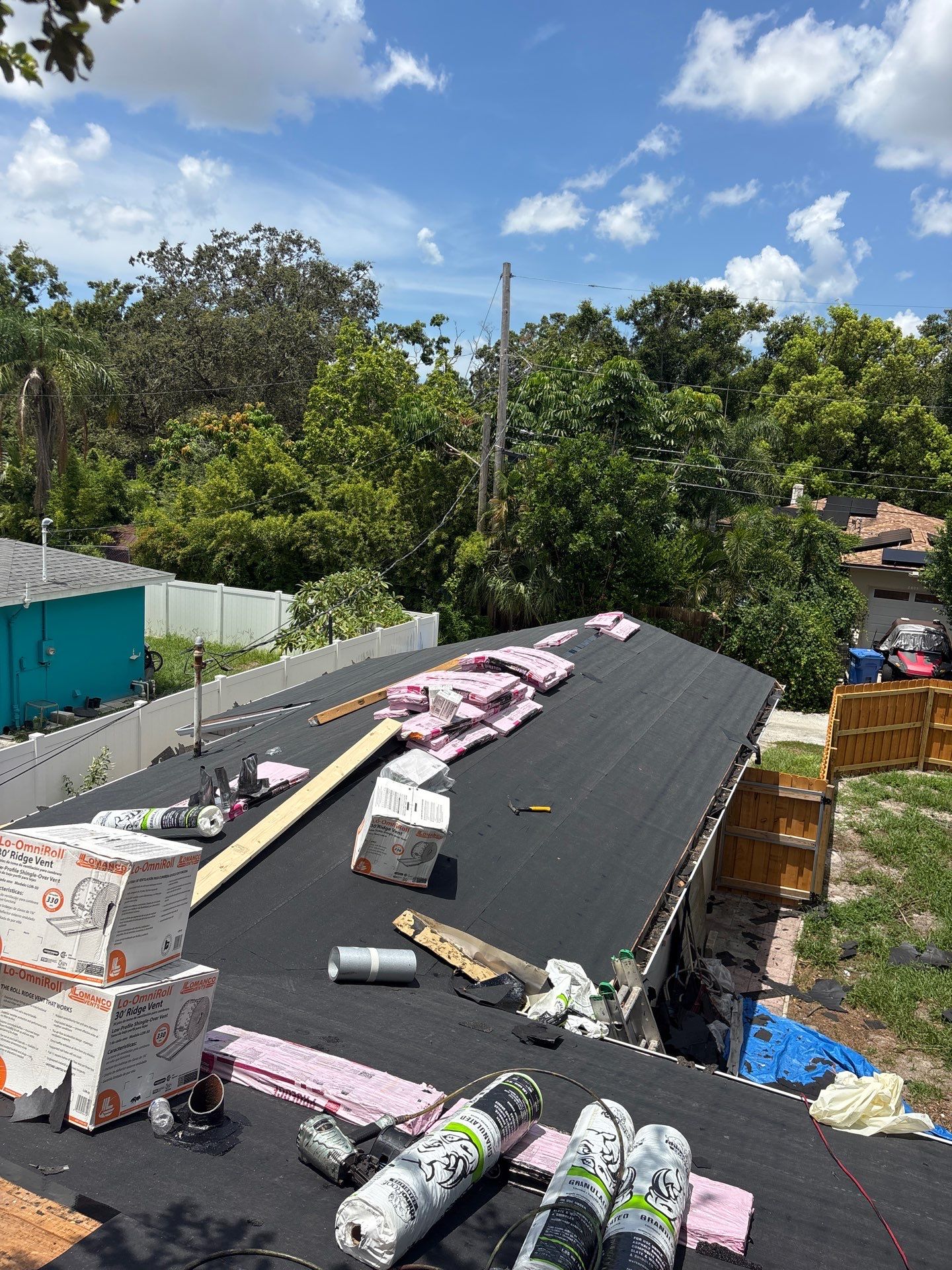 Project in St. Petersburg 33713 by Mitchell Roofing Company LLC 