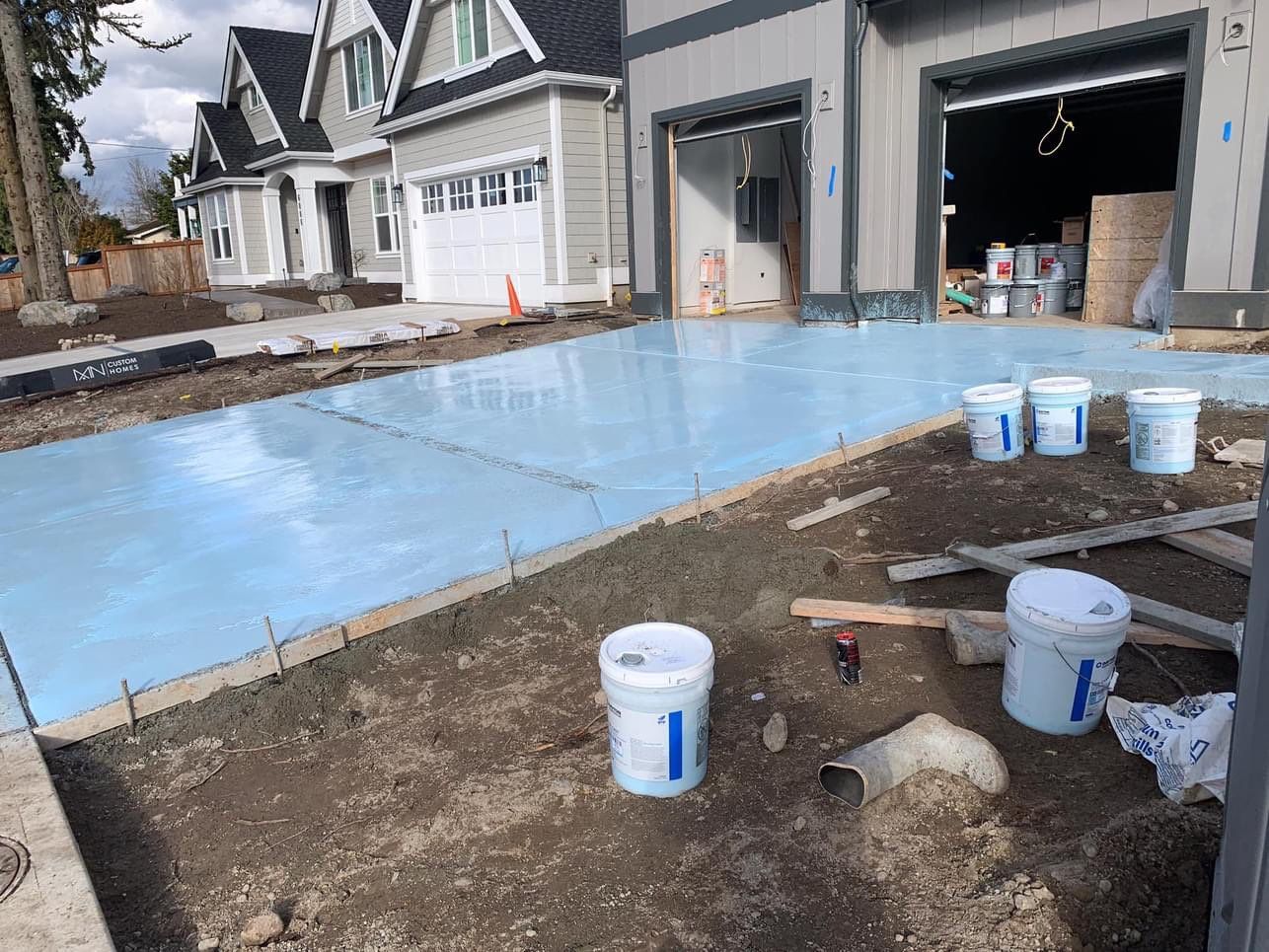 MN Custom Homes | Concrete Walkway by Jireh Asphalt & Concrete Inc 