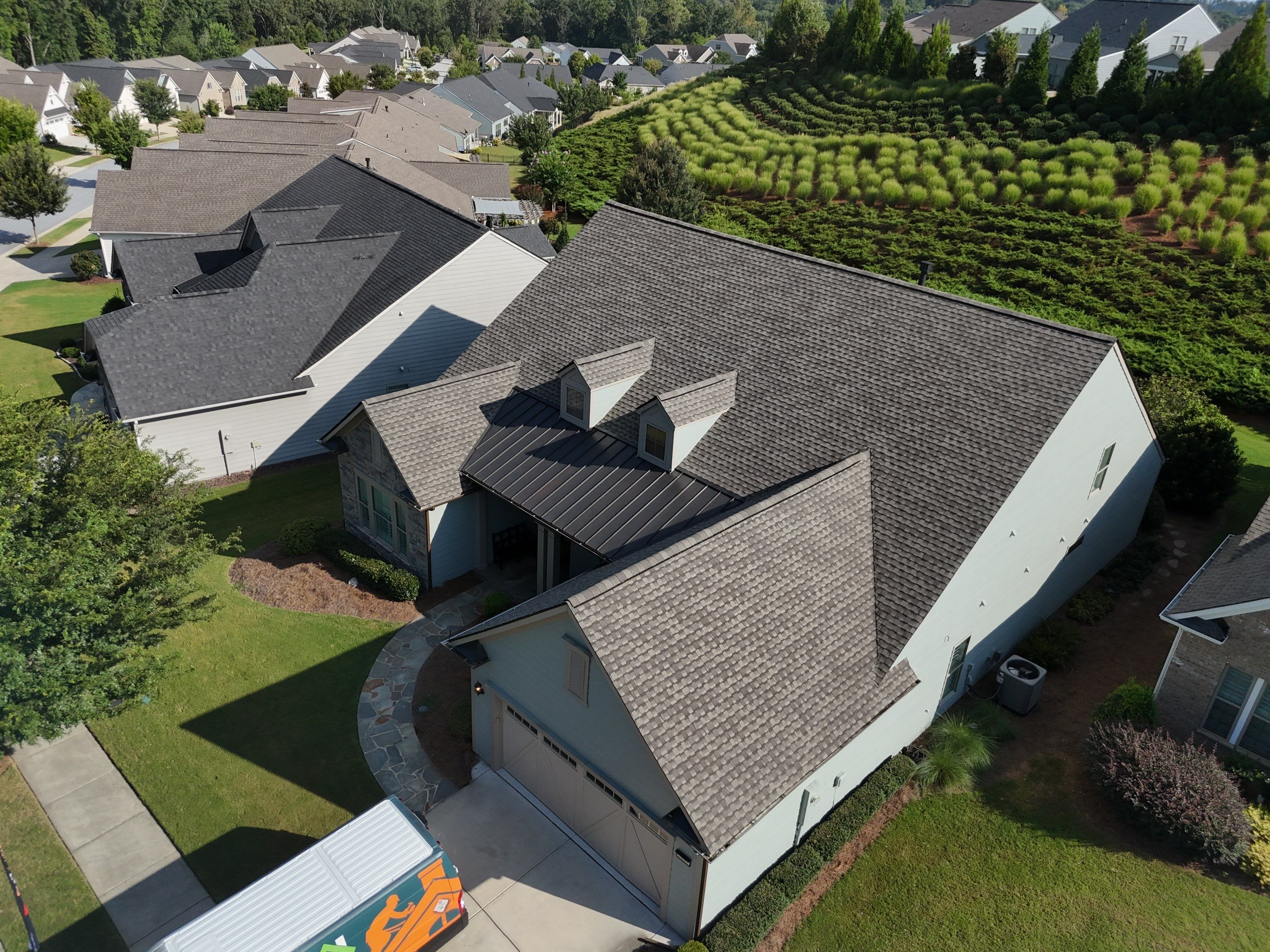  Ventura Place  Hoschton Roof Replacement  by Dom Roofing & Restoration