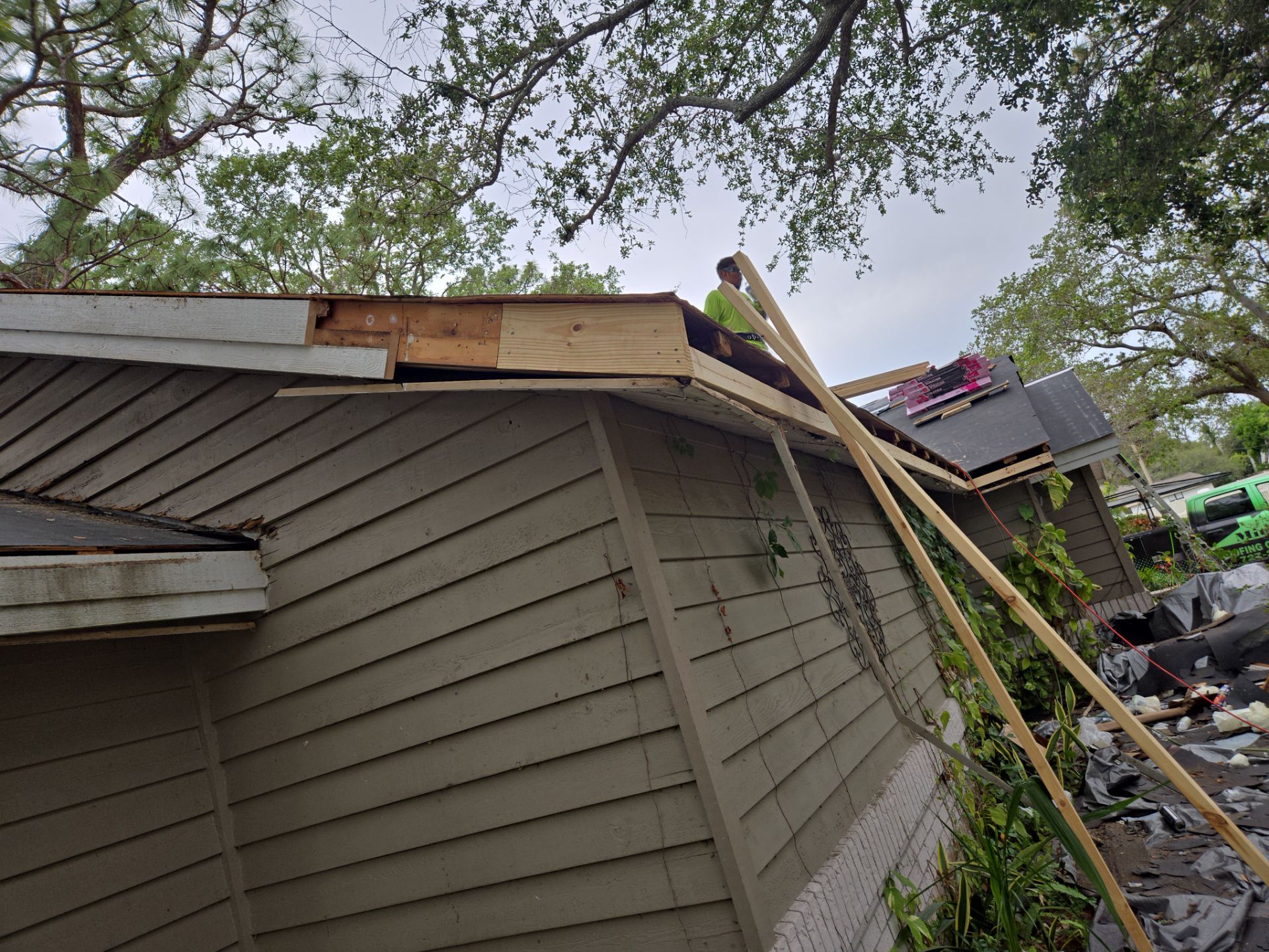Project in Clearwater 33760 by Mitchell Roofing Company LLC 
