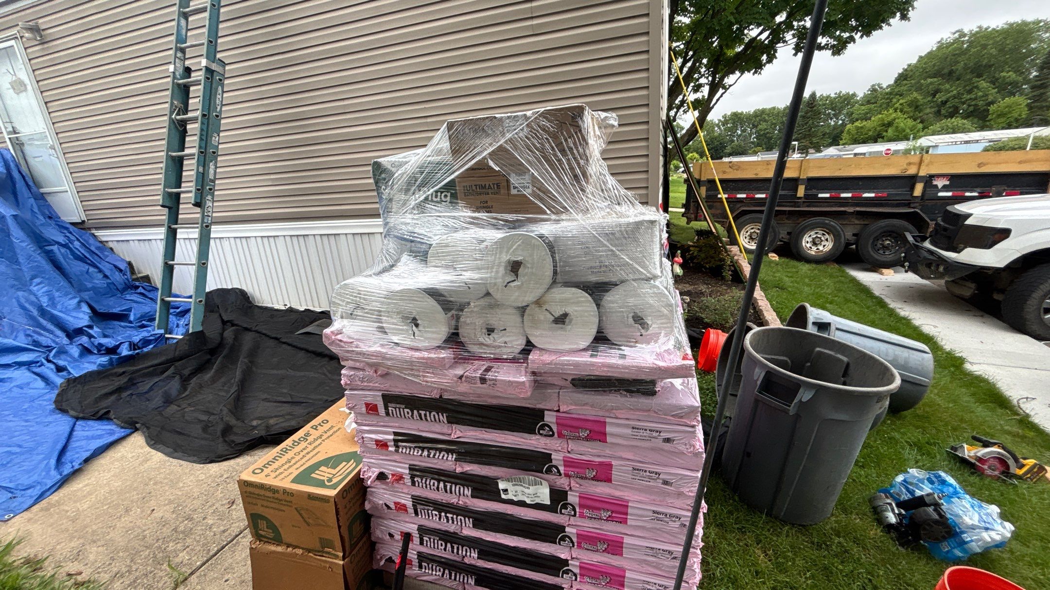 Roof Replacement using Owens Corning Sierra Gray by 180 Contractors