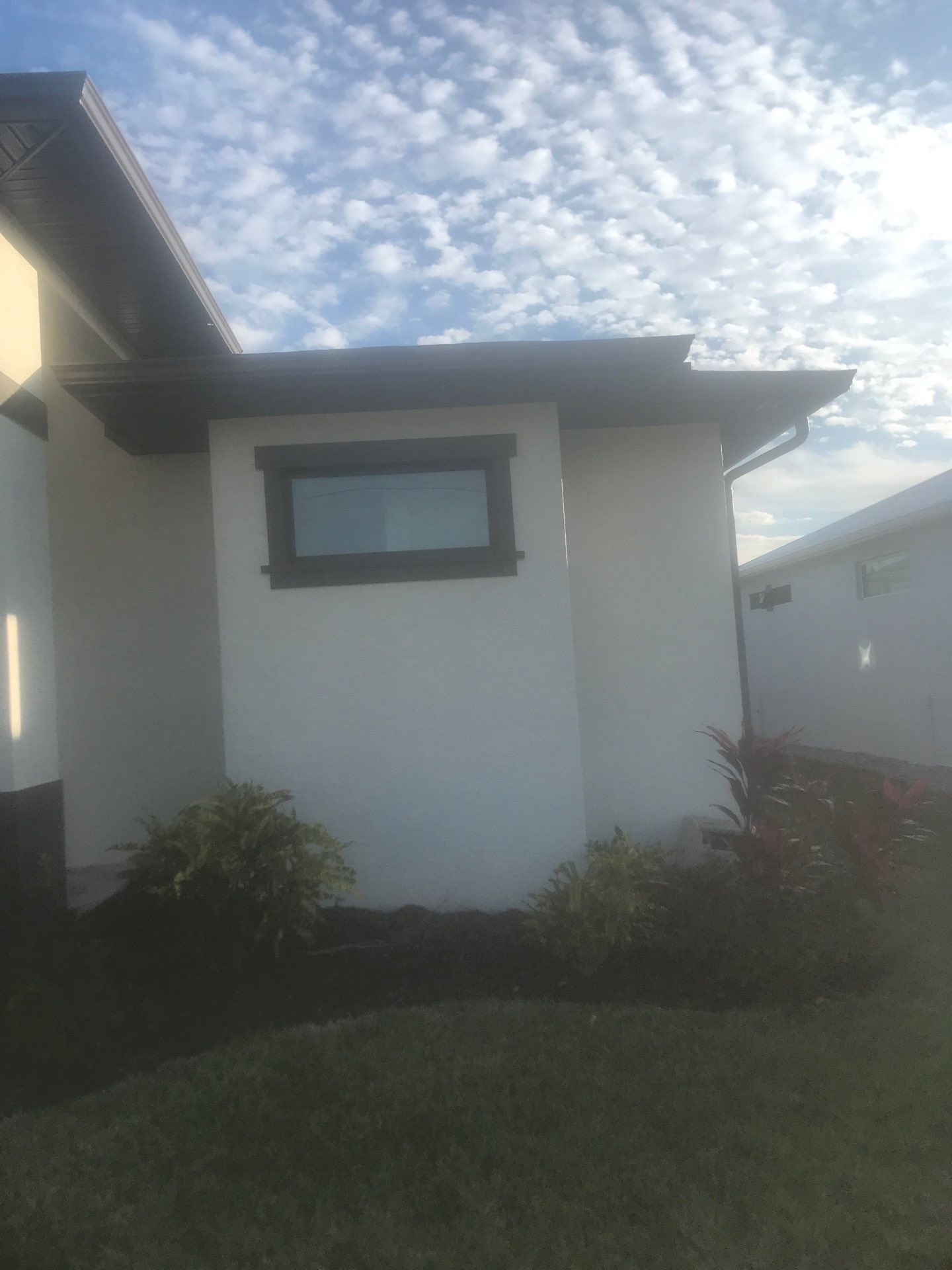 Seamless Gutter Installation using Musket Brown Seamless Gutters in Cape Coral FL by Gutter Professors