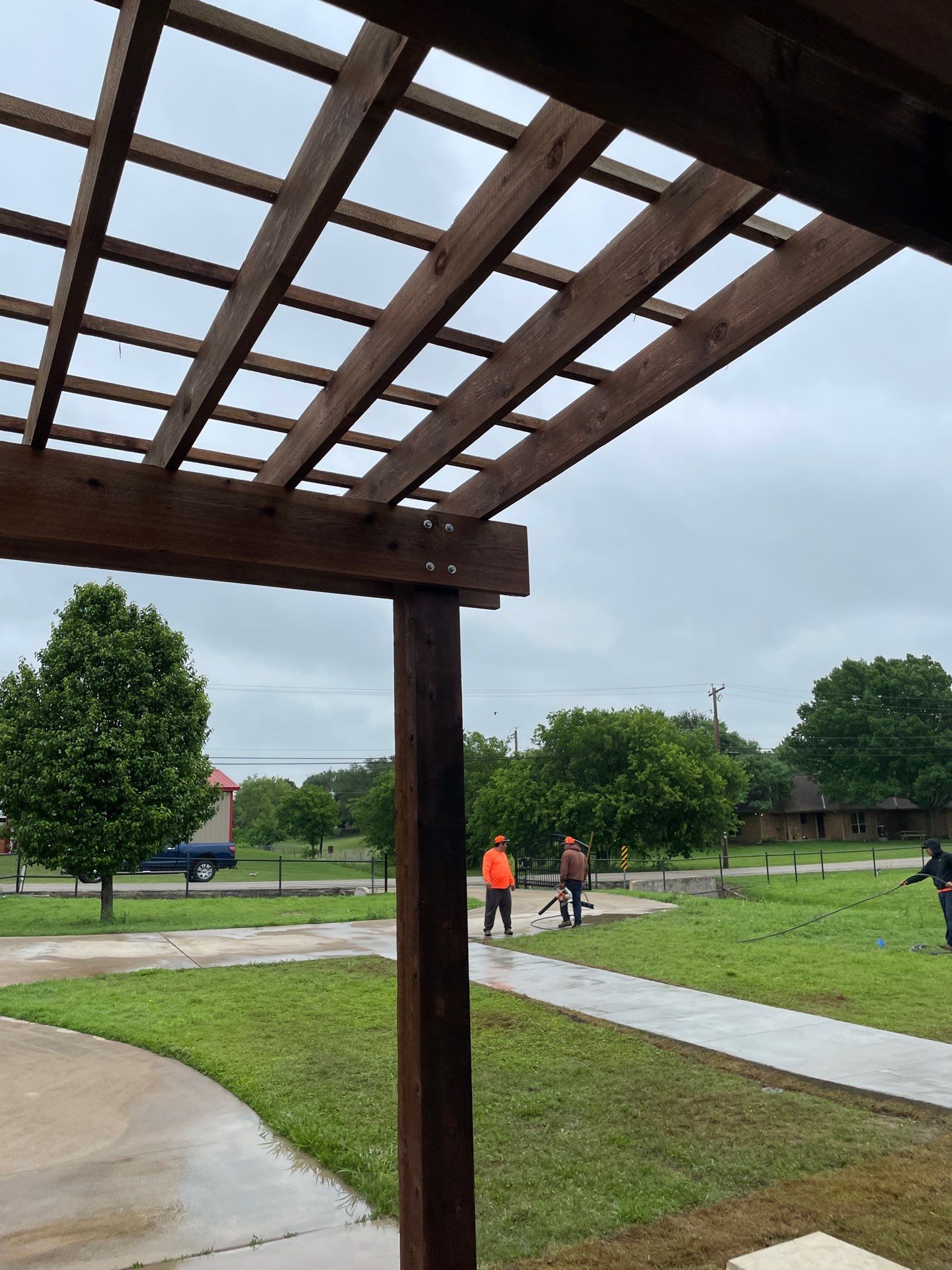 Pergola Entry for Function & a Modern Look by Peterson’s 