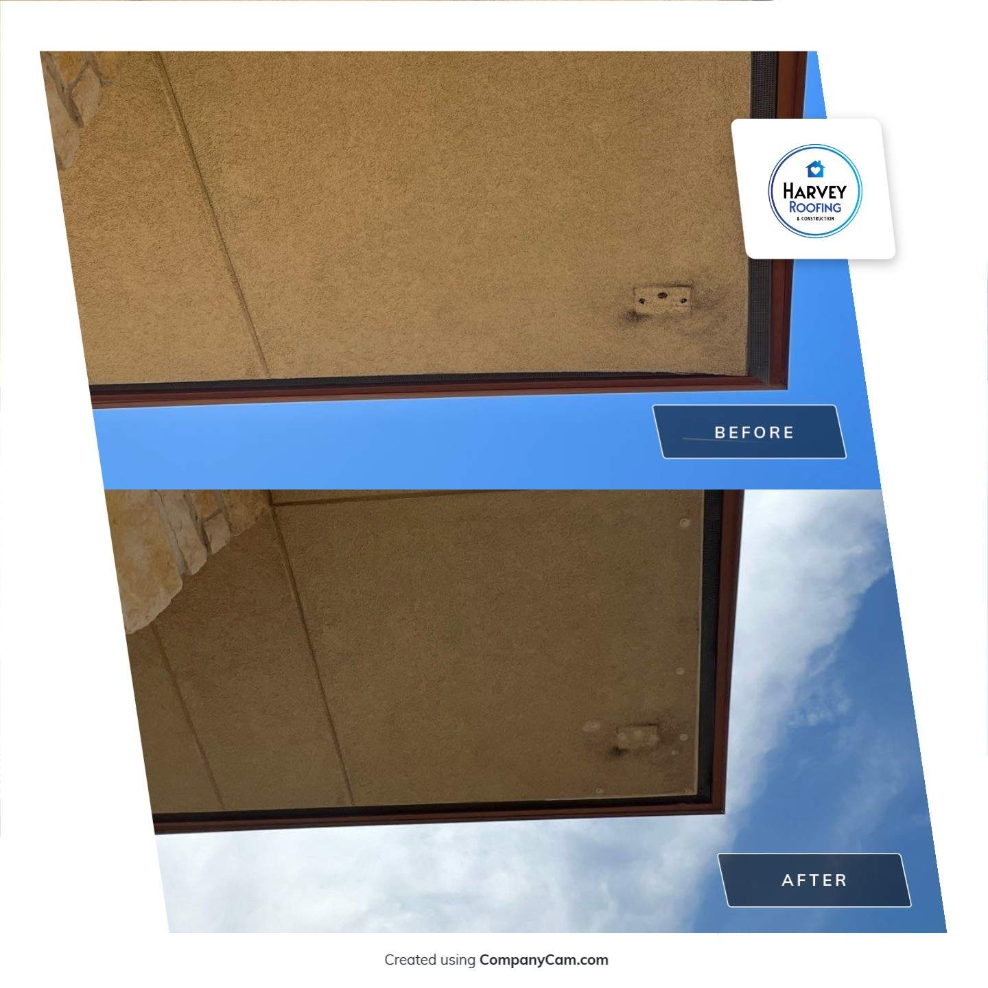Exterior Repair using Various Exterior Products by Harvey Roofing & Construction