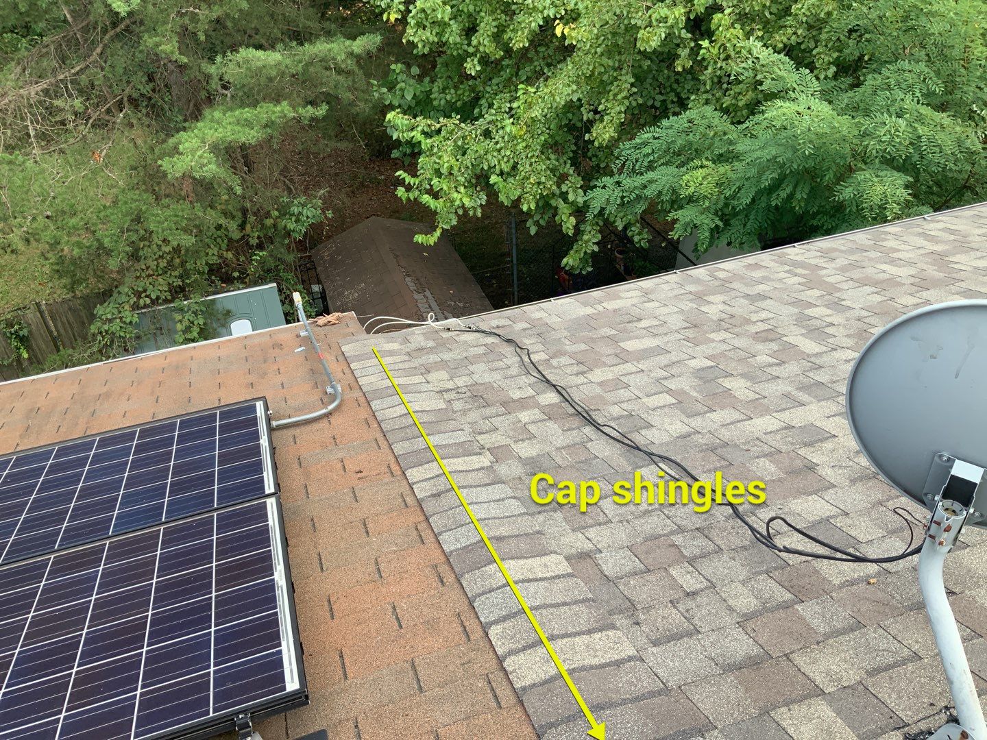 Residential Roofing Installation using Landmark Shingles Color Weatherwood by Alpha Design Services