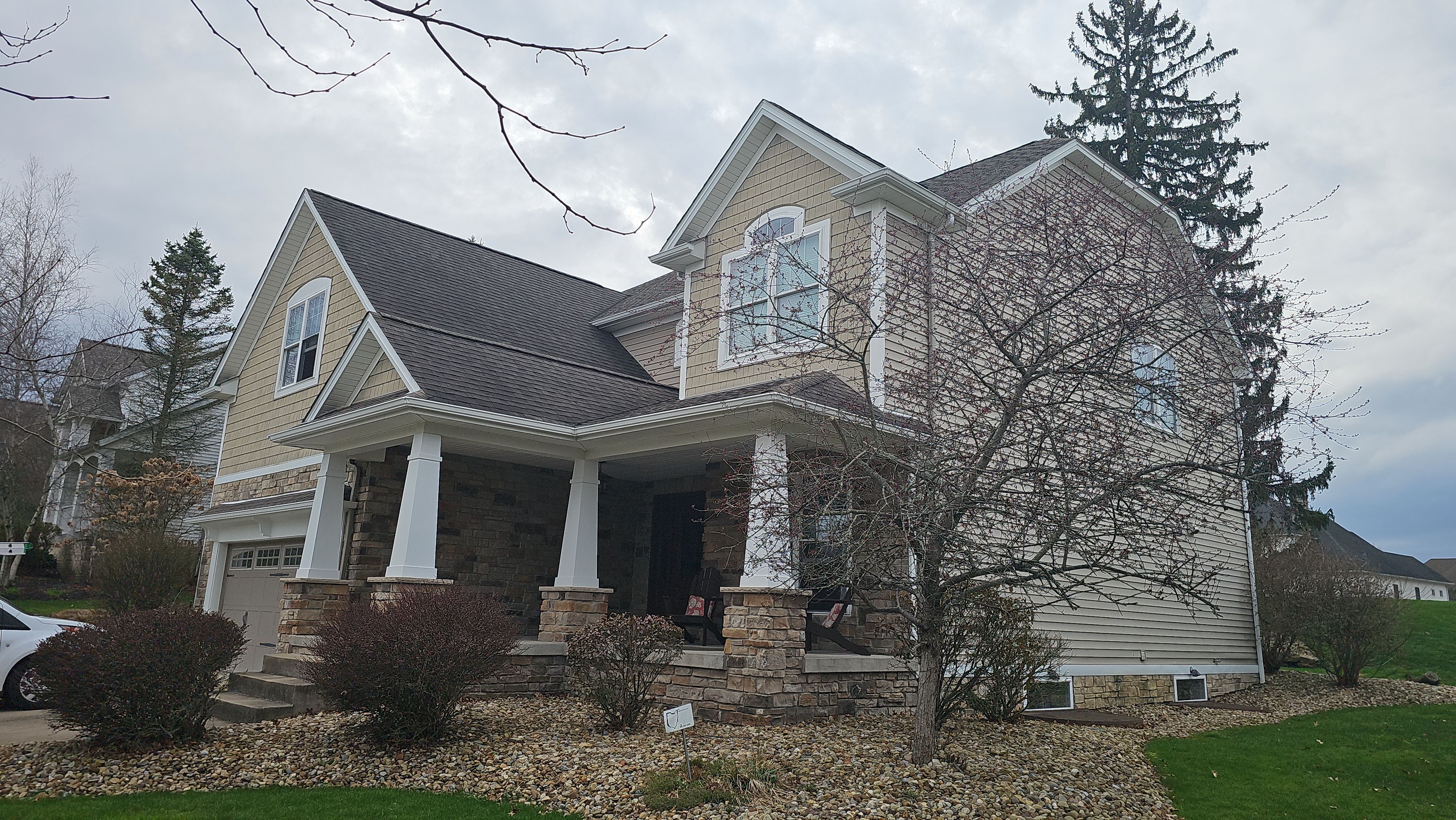Atlas Pinnacle, Color, Majestic Shake, Drip Edge, Color, Royal Brown by Eagle Eye Roofing