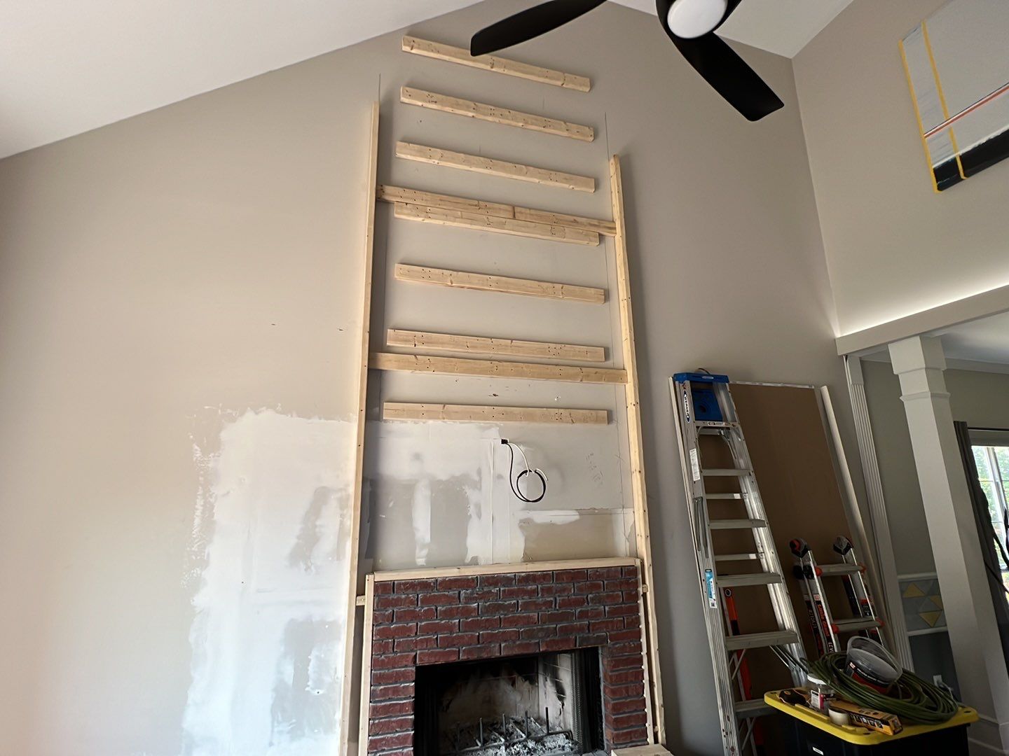 Ridgeway Parc - Chimney Buildout by Pillar and Pine