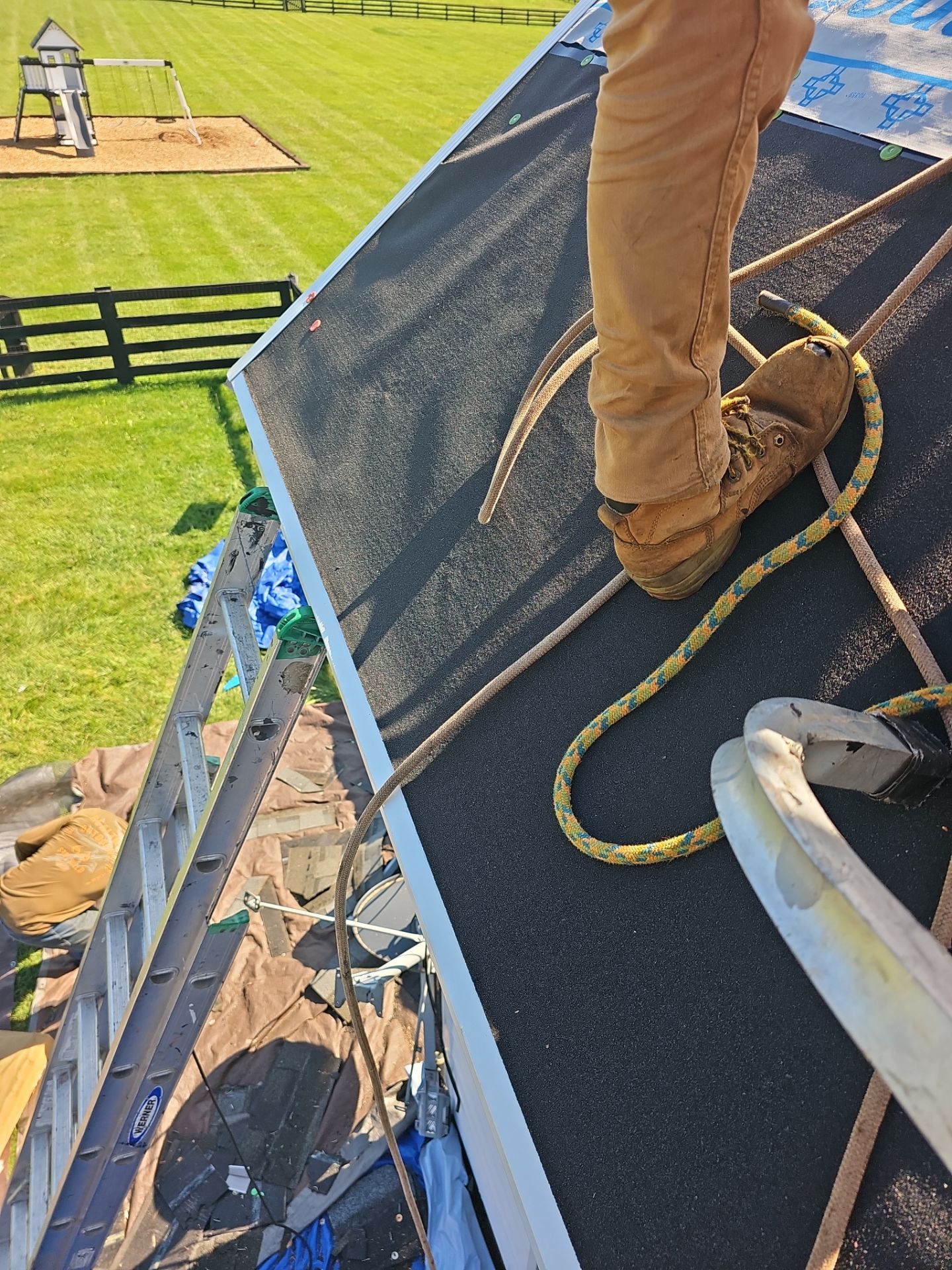 Roof Replacement - Asphalt and EPDM, Soffit, Gutters, Pine  by Winchester Roofing