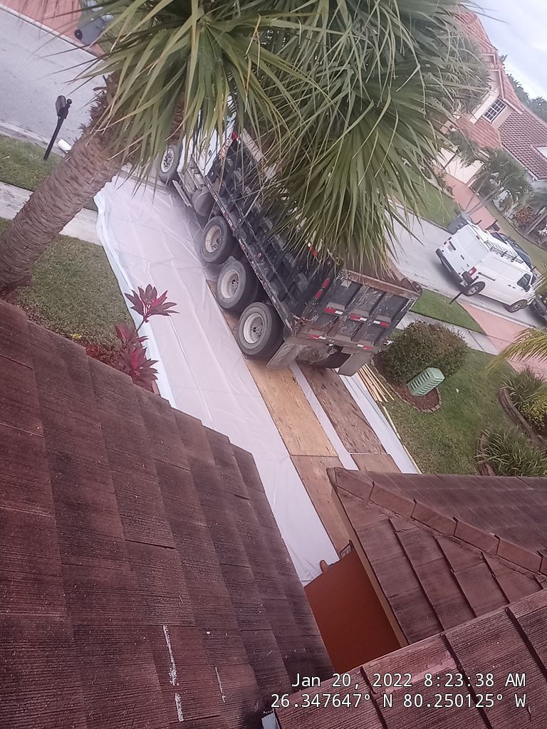 Residential Roofing Installation using Eagle Roofing Tile by BLUES BROTHERS ROOFING