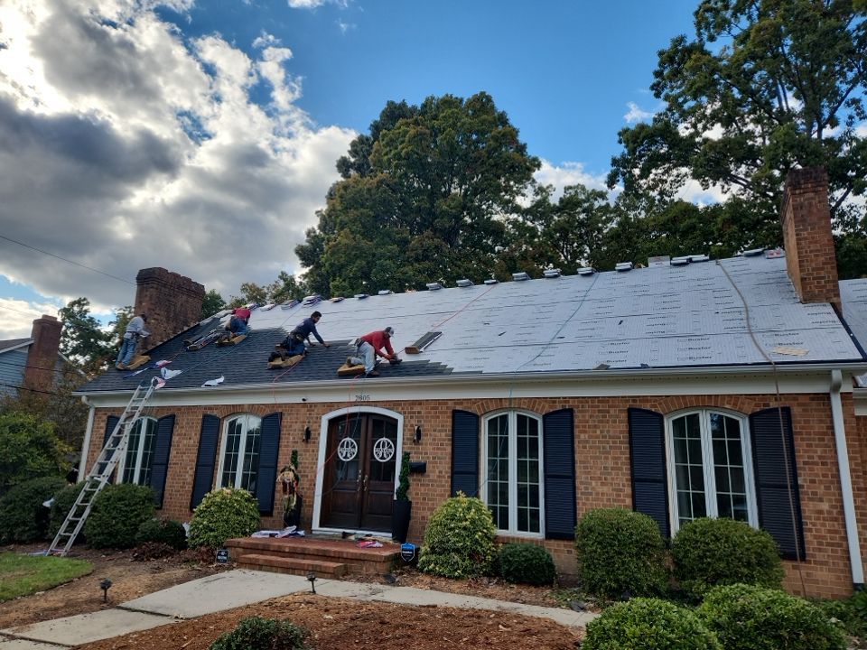 New Roof and 6 inch Gutters by Just In Time Roofing and Restoration