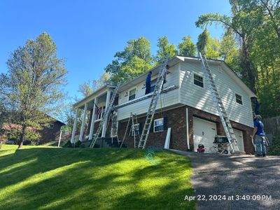 Siding Installation using James Hardie
