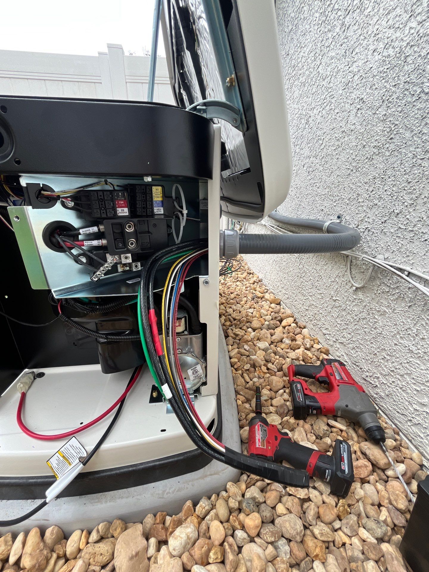 18kW Generac Whole Home Generator and 200A Automatic Transfer Switch by Smartron Electric