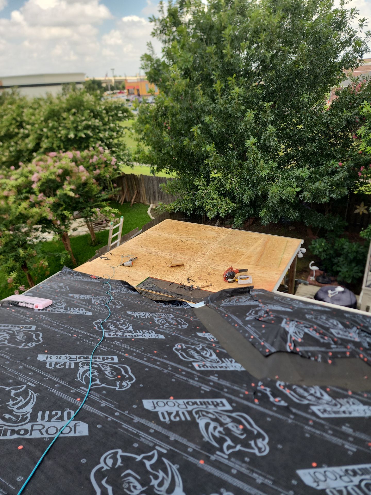 Residential Roofing Repair using Owen's Corning Duration (Lifetime) Shingles by Roof Repair Company