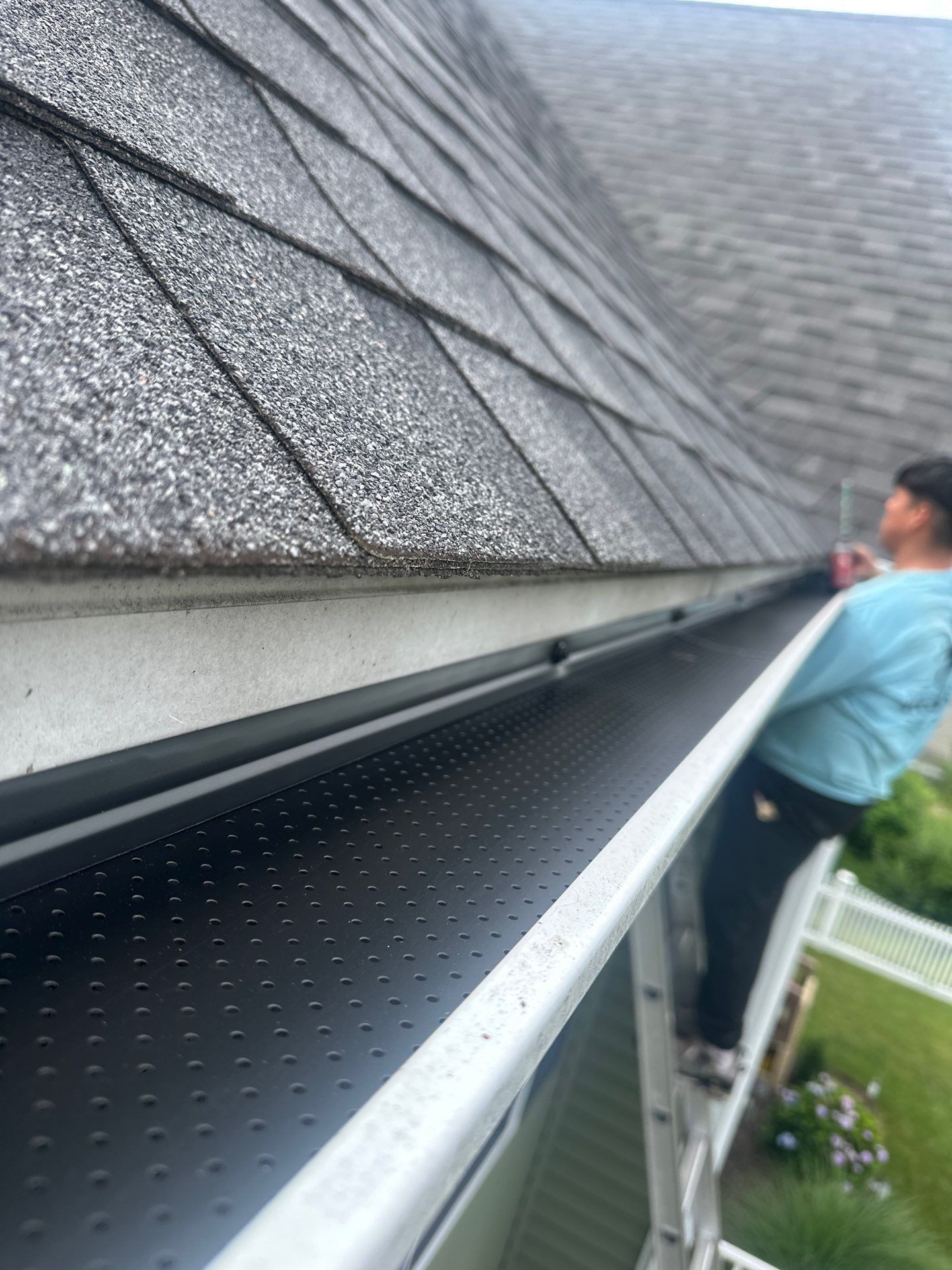 Gutter Cleaning & TREX Gutter Guard Installation in Wilmington, MA by Mighty Dog Roofing of Greater Middlesex County