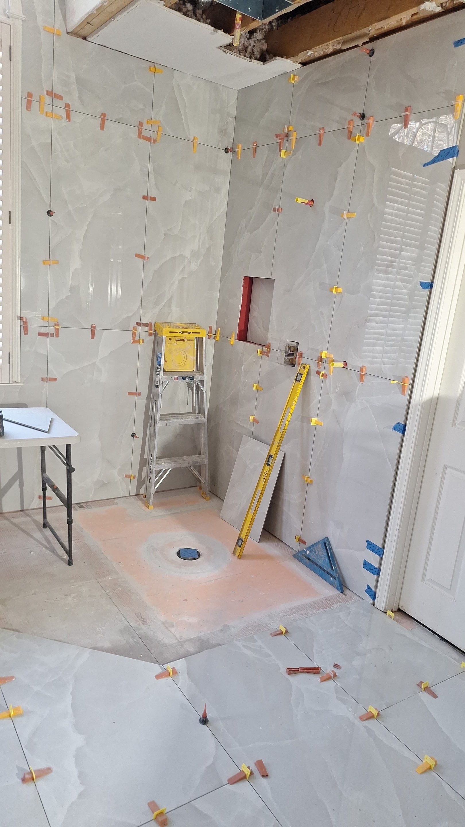 Master bathroom renovation by Prudencio