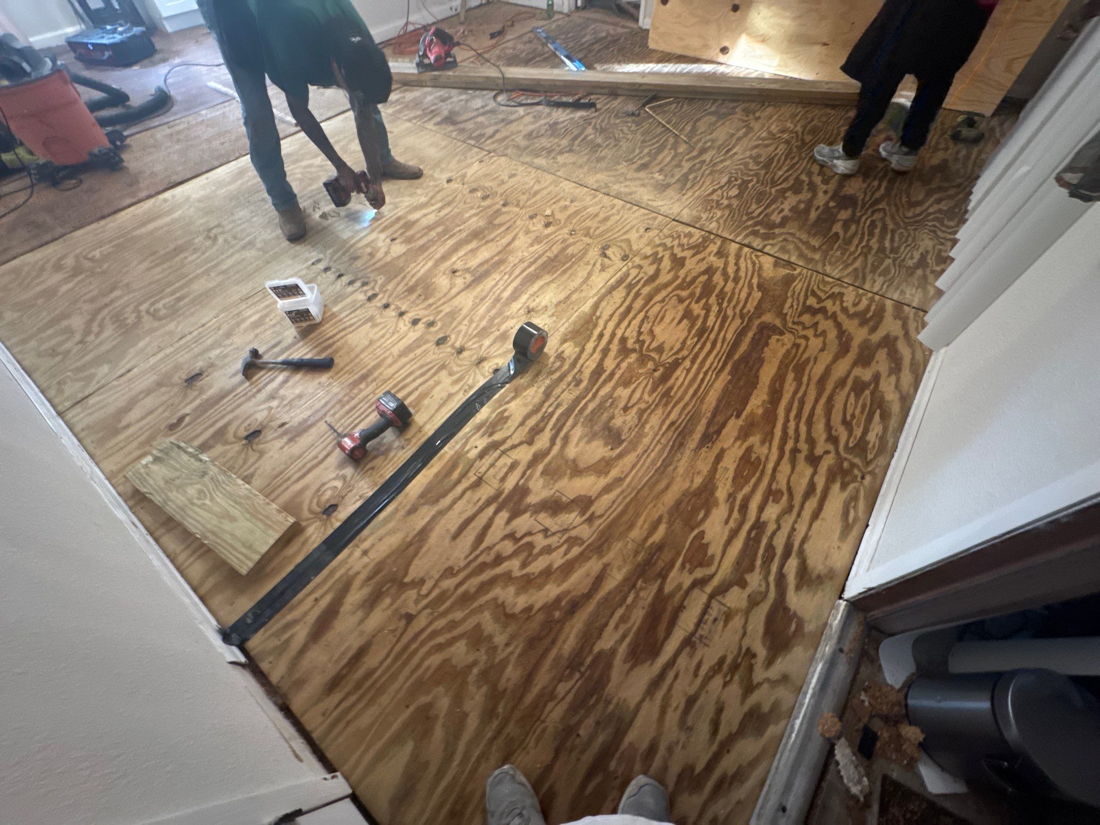 Subfloor Repairs & Flooring Installation by Axtra Hand