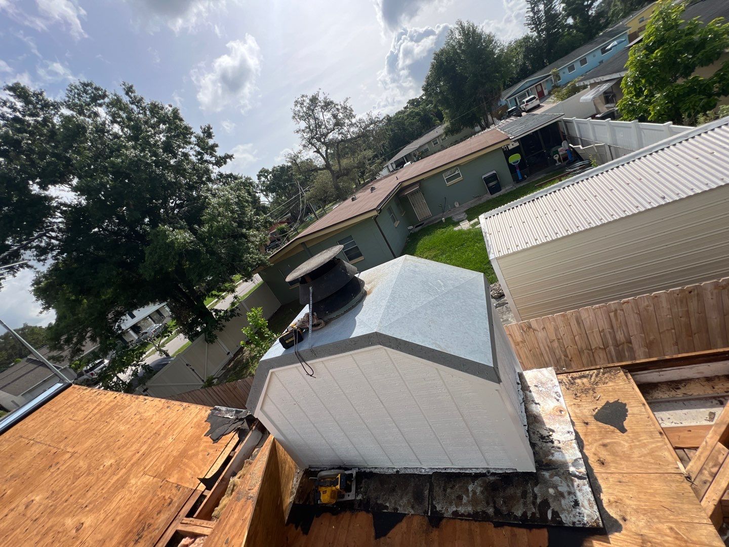 Project in Tampa 33617 by Mitchell Roofing Company LLC 