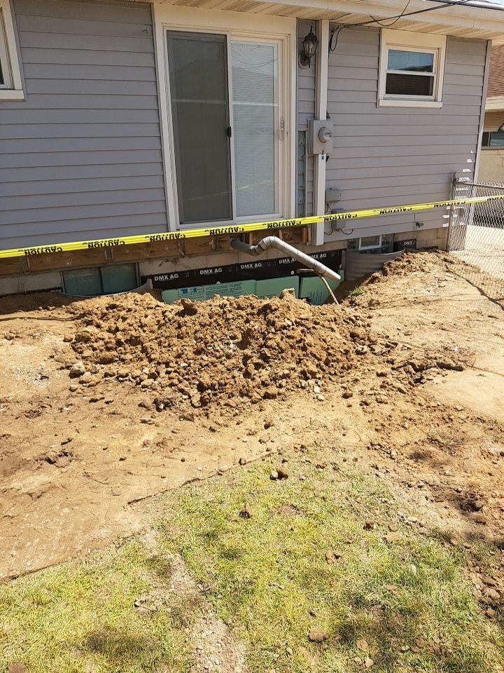 Wall Straightening and Reinforcement using Embedded Fiber Reinforcement by Toledo Basement Repair 