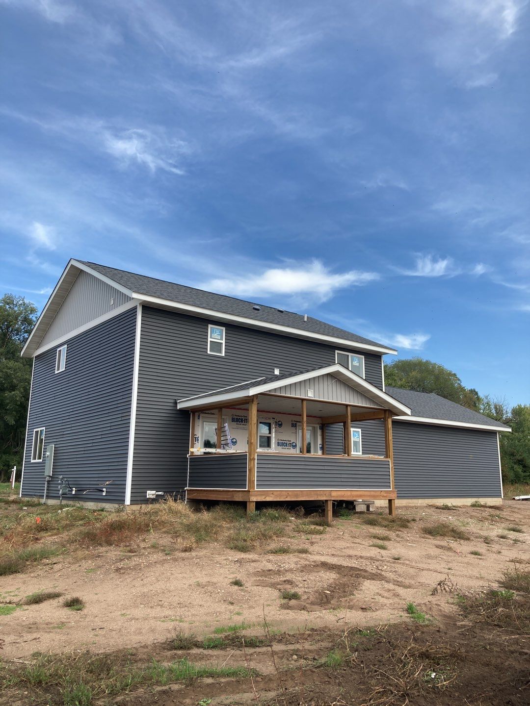 Hager City new construction house build by Reasonable Contracting LLC